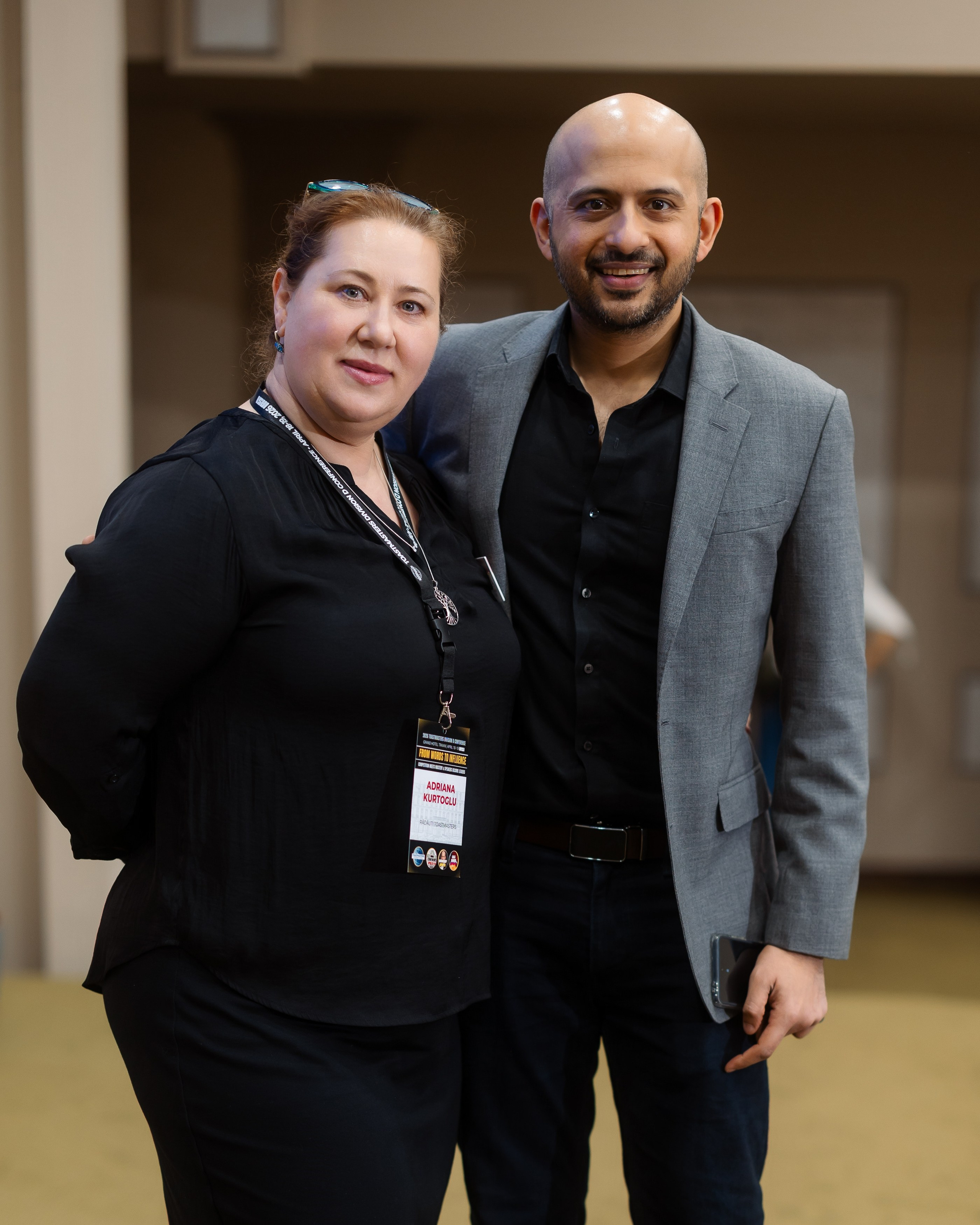 Toastmasters Conference. Marius Ciocan