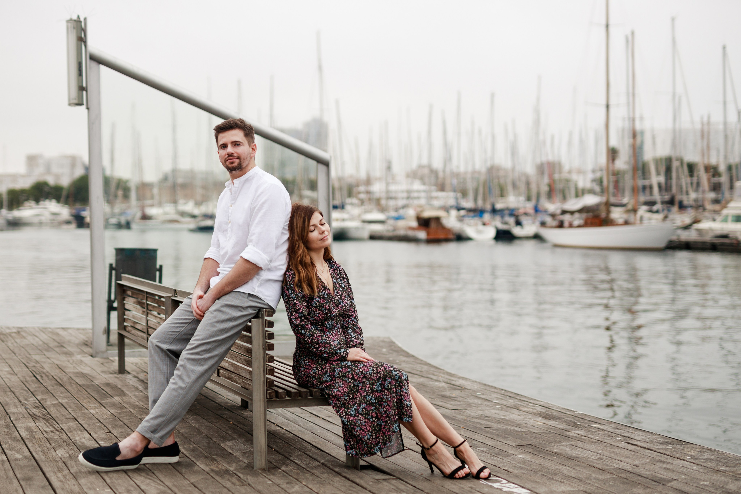 Damian i Monika. Fotograf w Barcelonie Hiszpanii Maslik Yulia