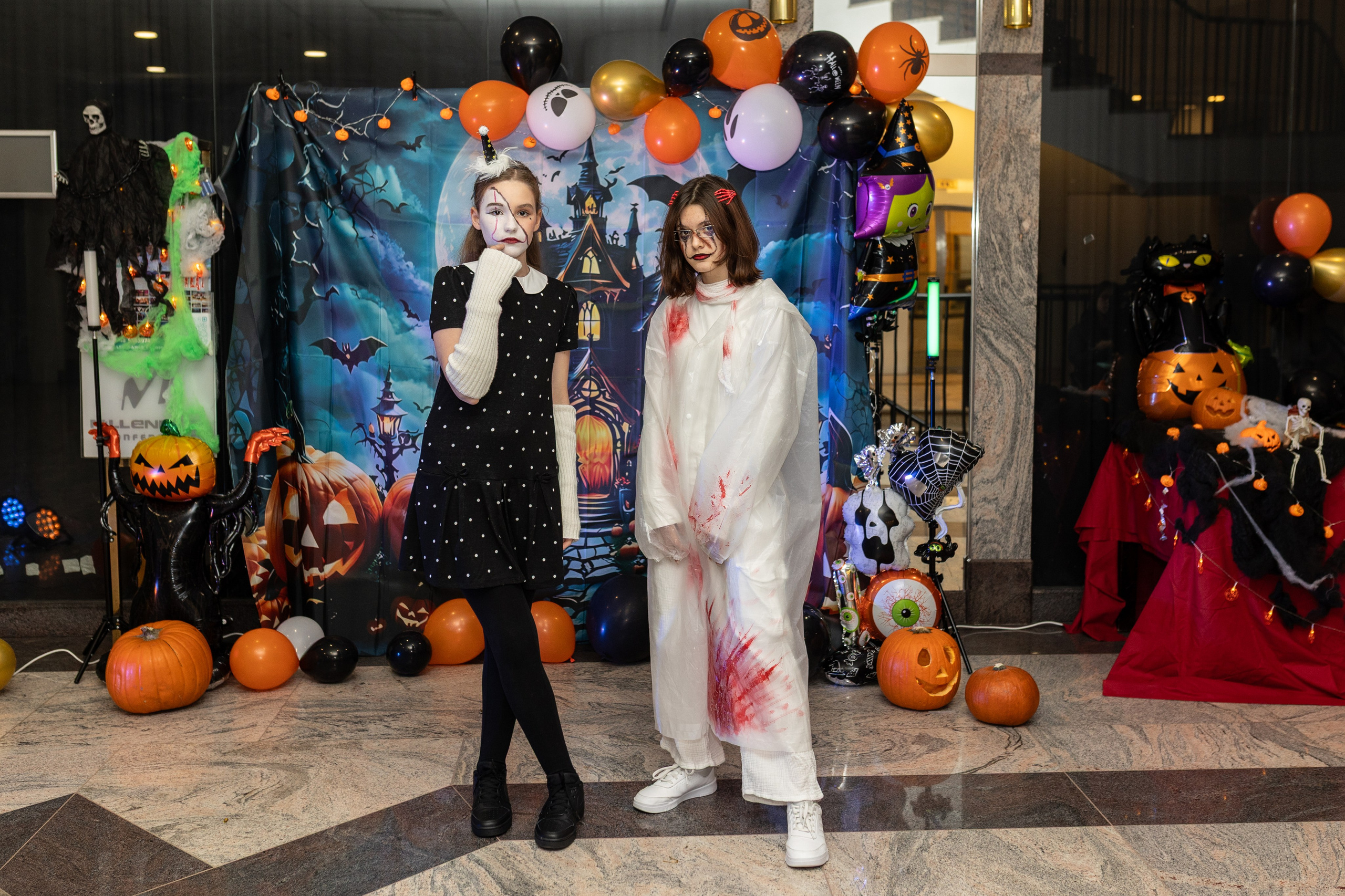 Leo dance studio Helloween 2025. Семейный и детский фотограф в Варшаве Мила Бобровская