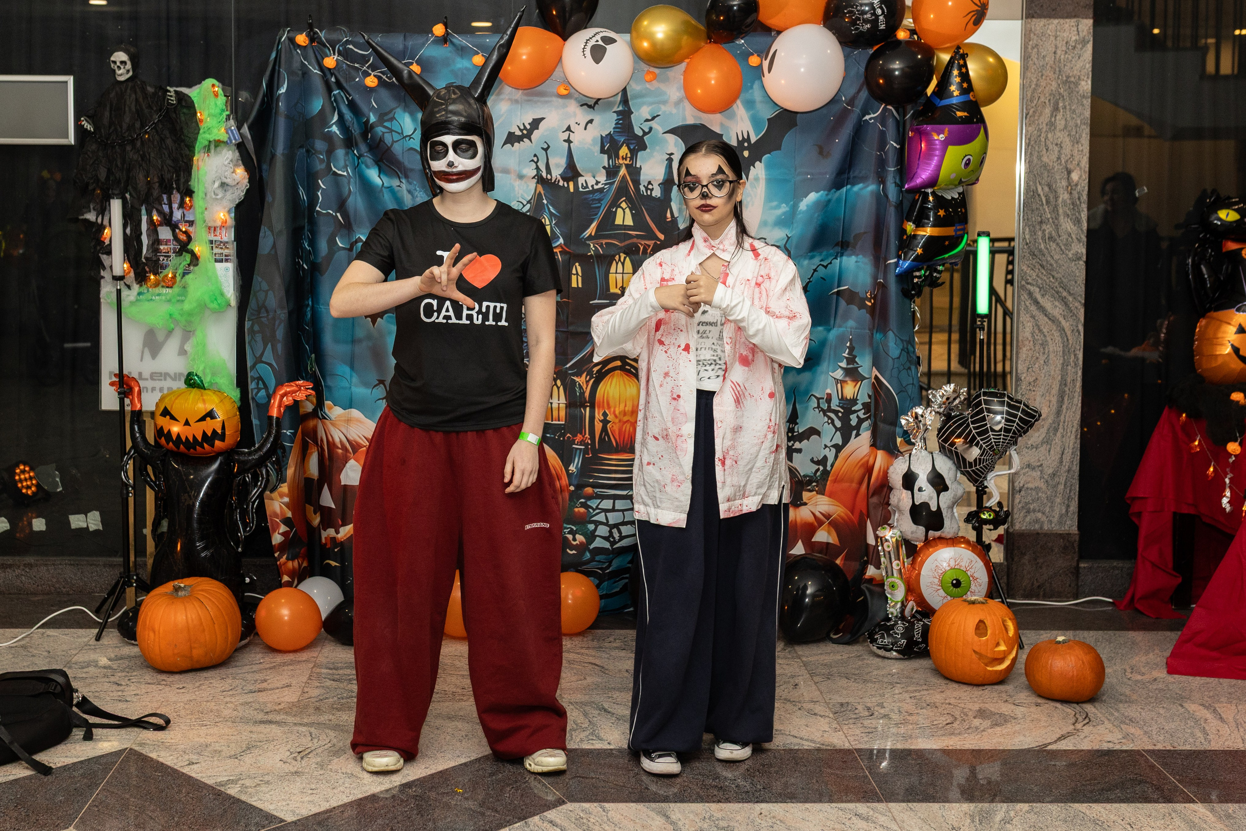 Leo dance studio Helloween 2025. Семейный и детский фотограф в Варшаве Мила Бобровская