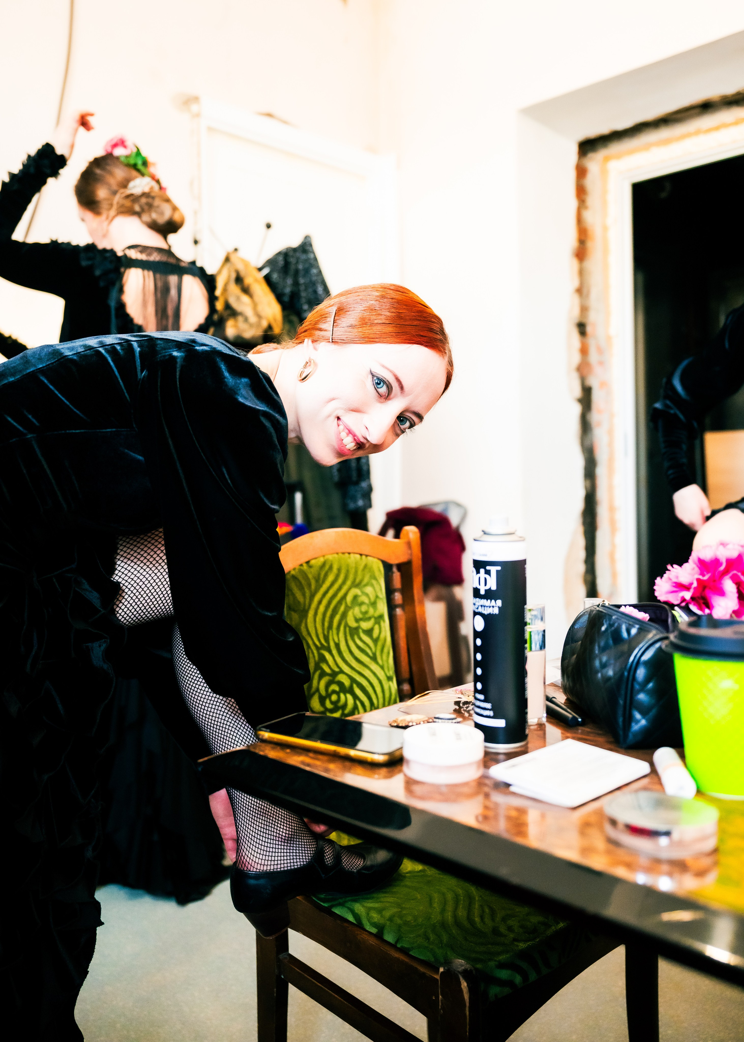 Bailaoras’ Backstage. Ekaterina Tsurkina-Appina Photography Canada