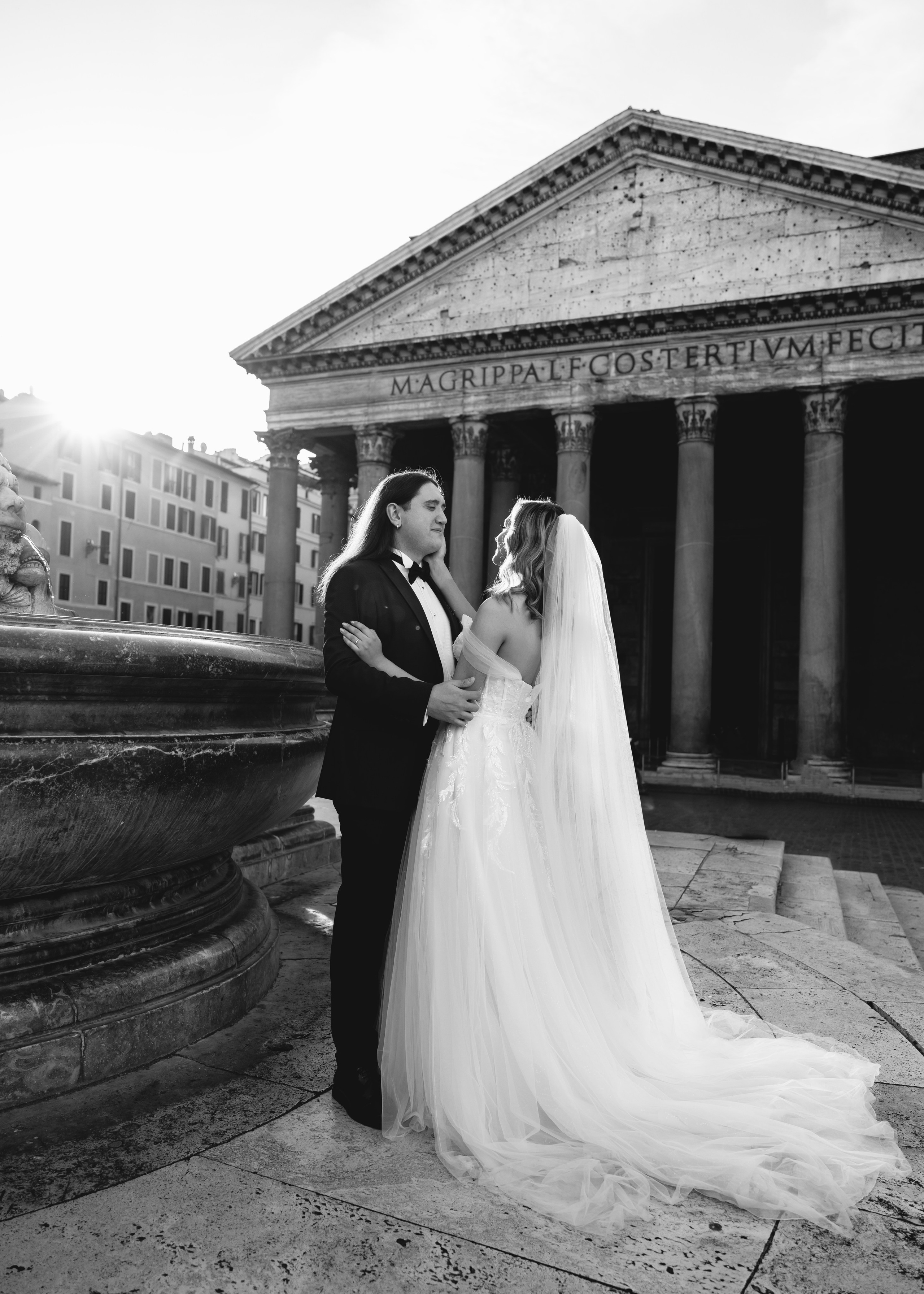 Wedding in Roma. Professional wedding photographer in Copenhagen, Denmark — Julia Byron