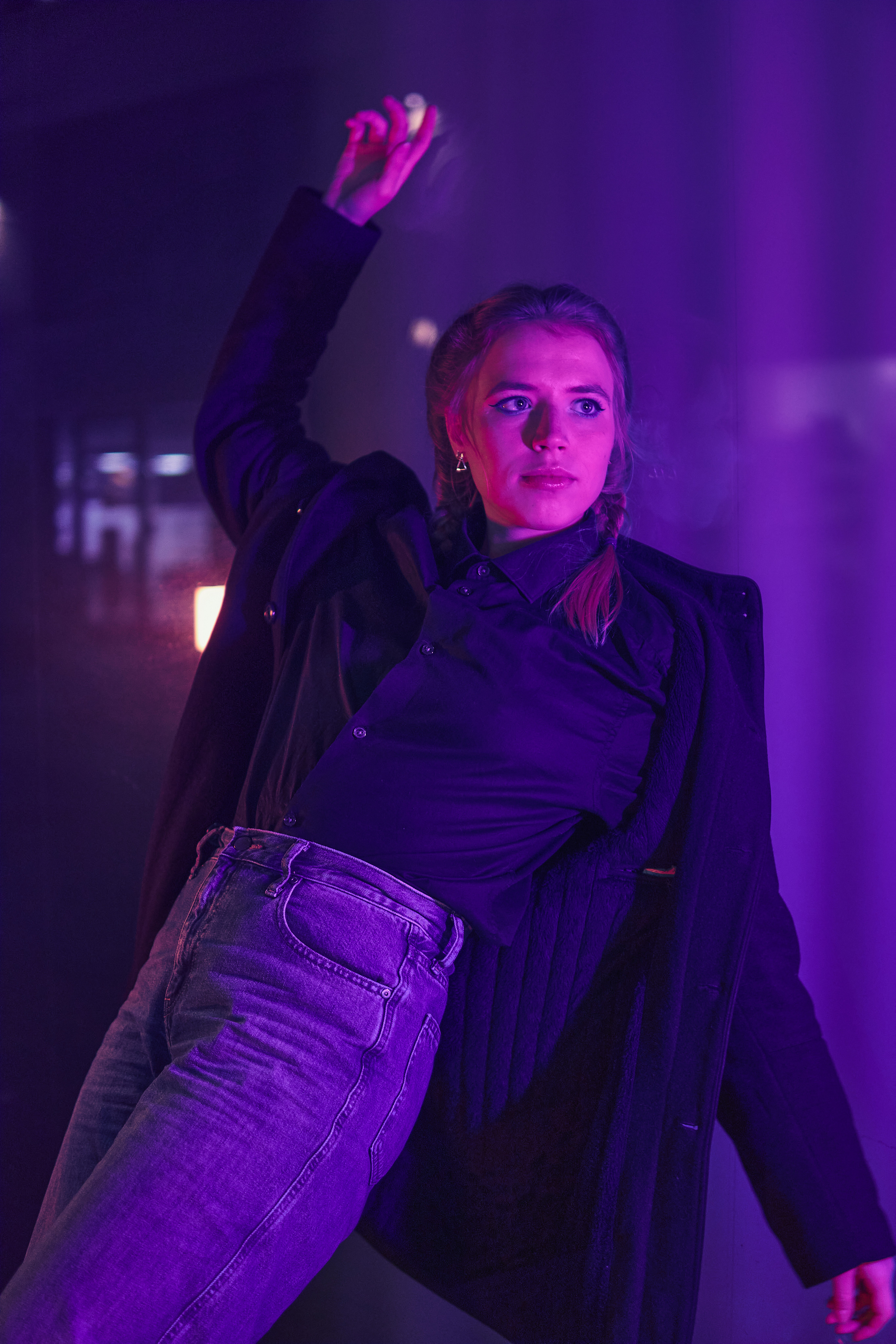 Daria: Neon Berlin. Evgeny Ignatik — street photographer | portraits