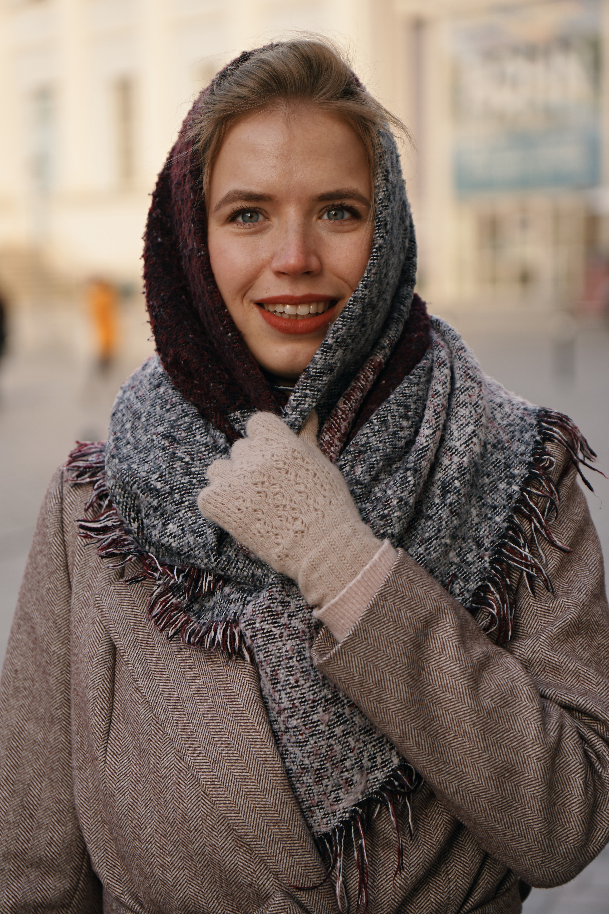 Daria: Potsdam, colder photoshoot. Evgeny Ignatik — street photographer | portraits