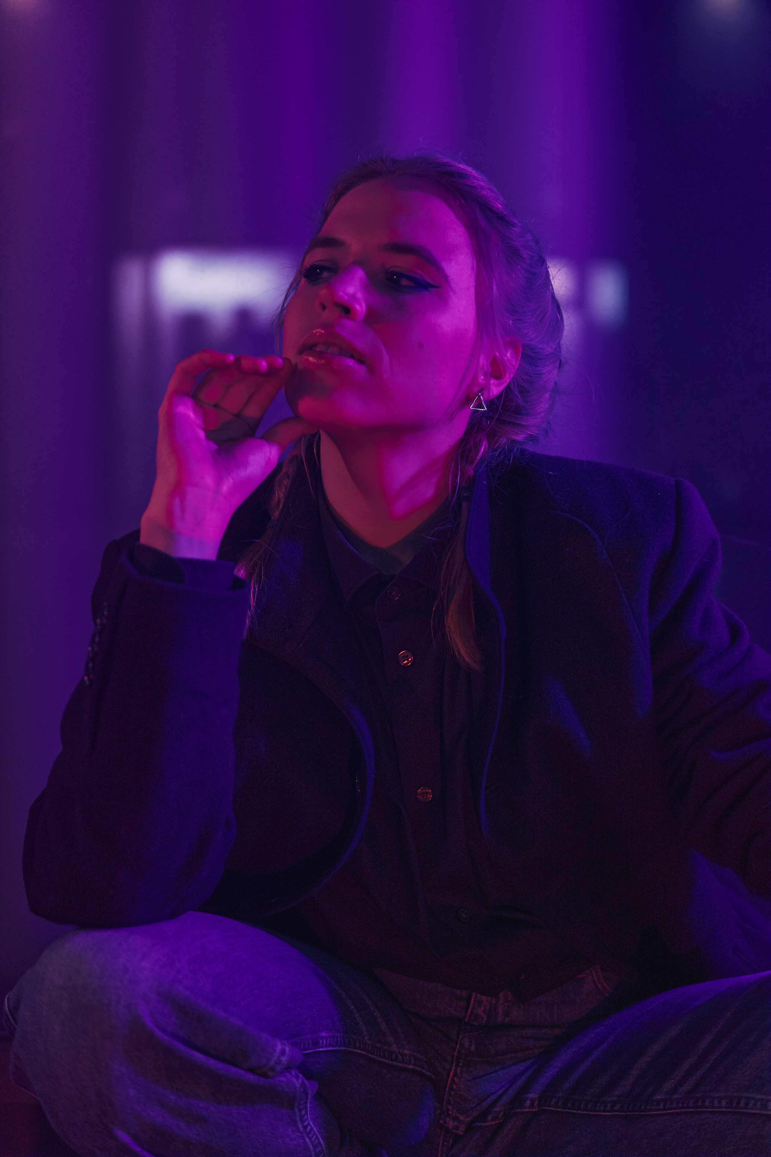 Daria: Neon Berlin. Evgeny Ignatik — street photographer | portraits