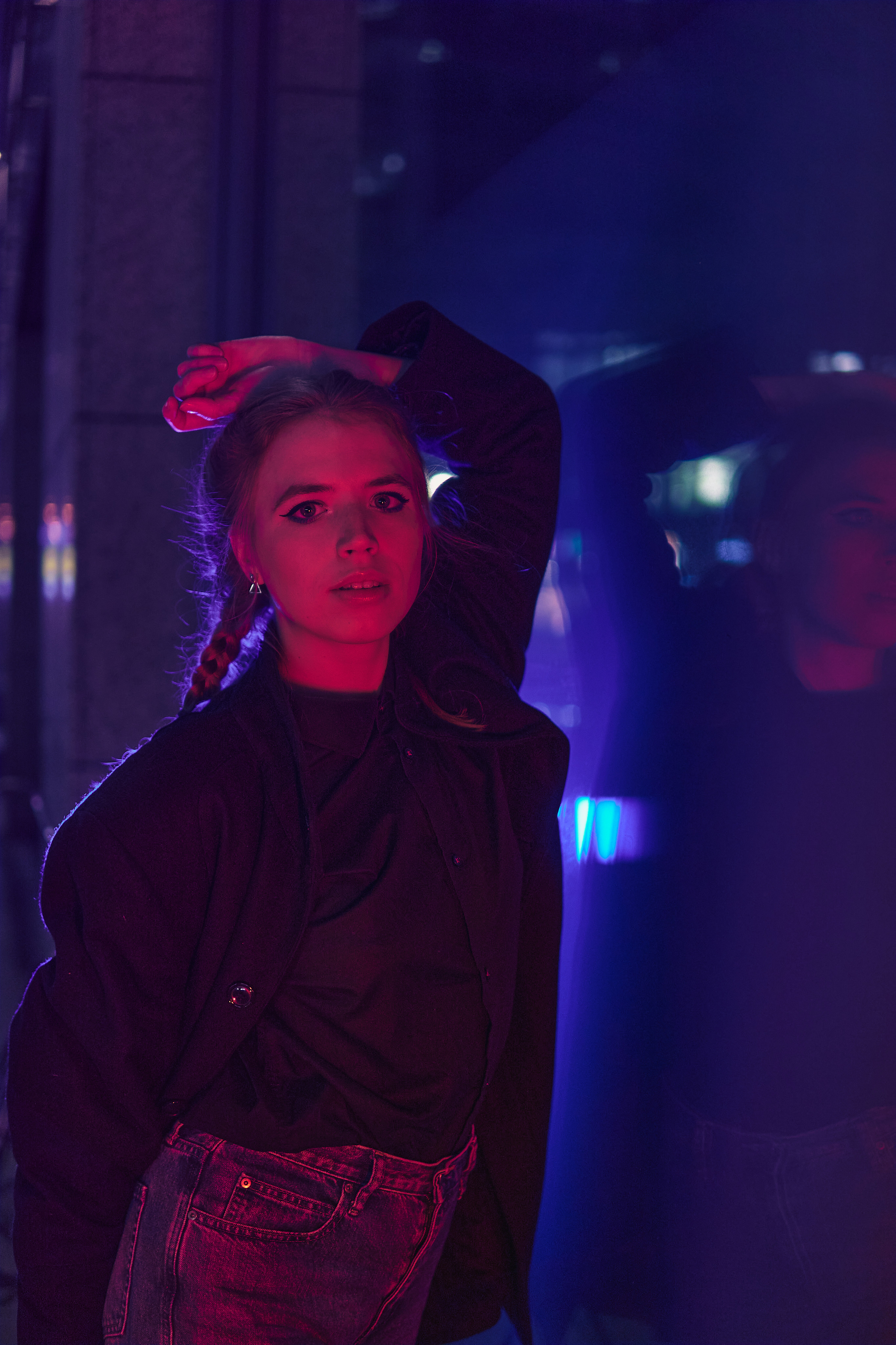 Daria: Neon Berlin. Evgeny Ignatik — street photographer | portraits