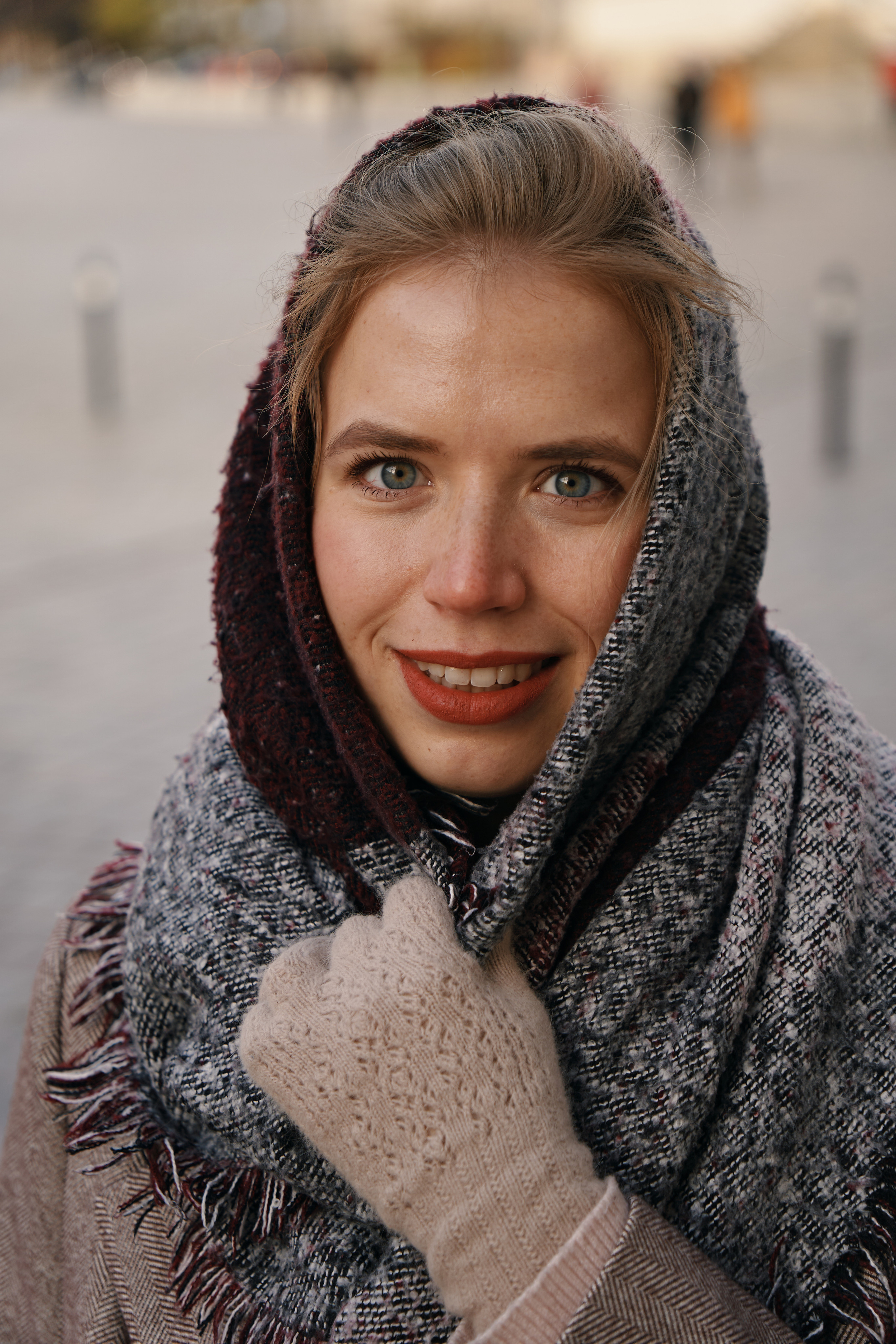 Daria: Potsdam, colder photoshoot. Evgeny Ignatik — street photographer | portraits