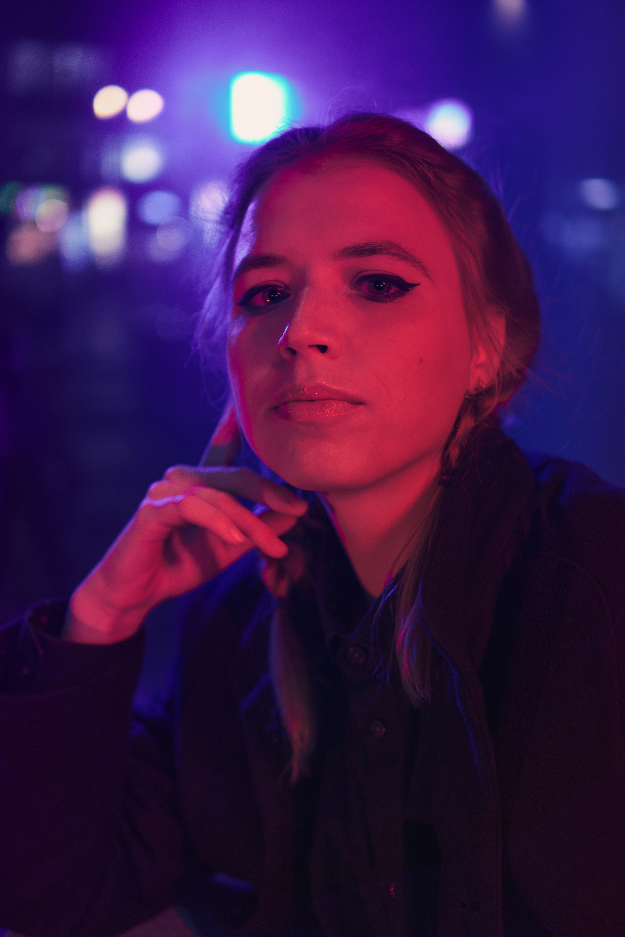 Daria: Neon Berlin. Evgeny Ignatik — street photographer | portraits
