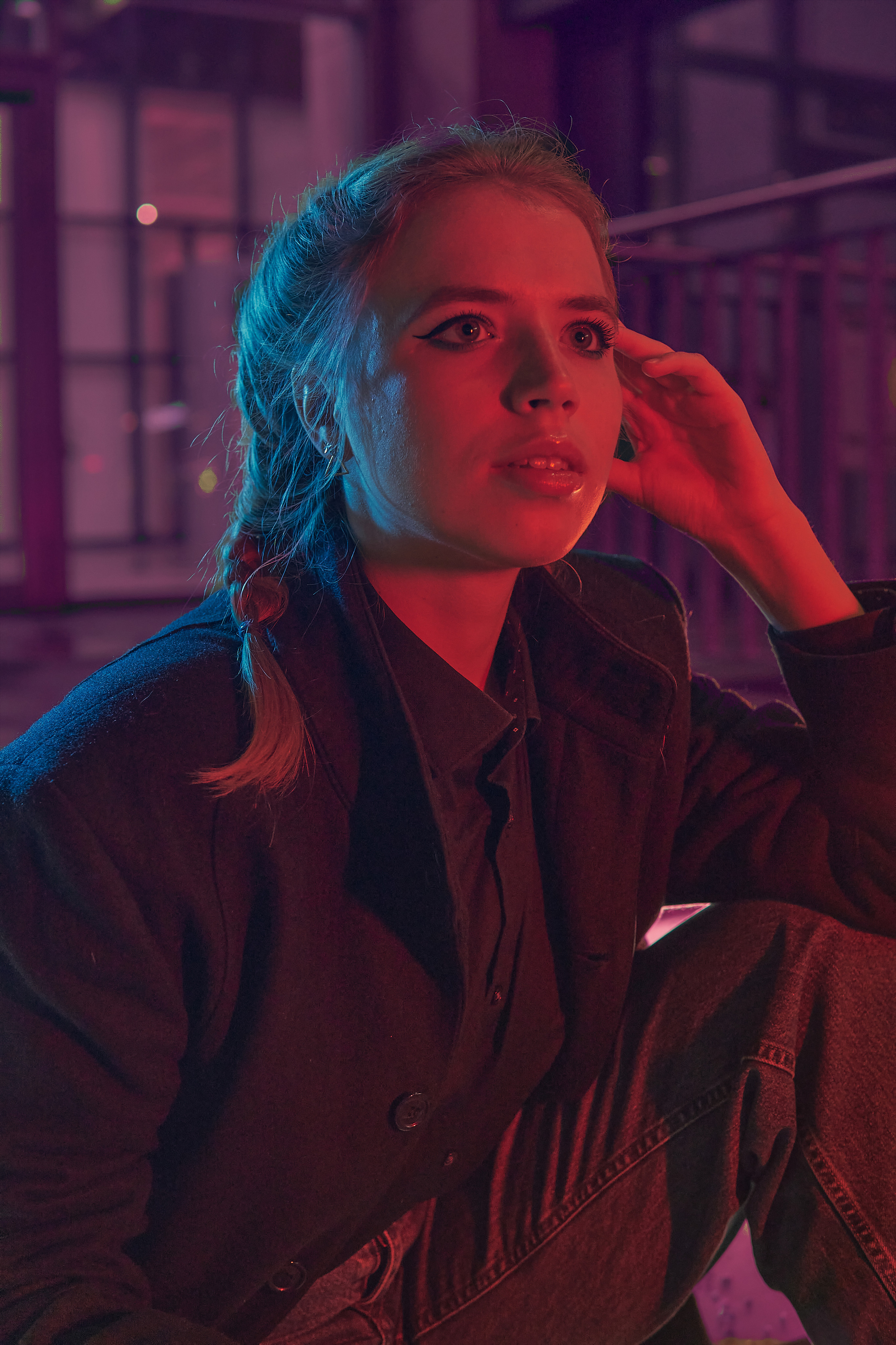 Daria: Neon Berlin. Evgeny Ignatik — street photographer | portraits