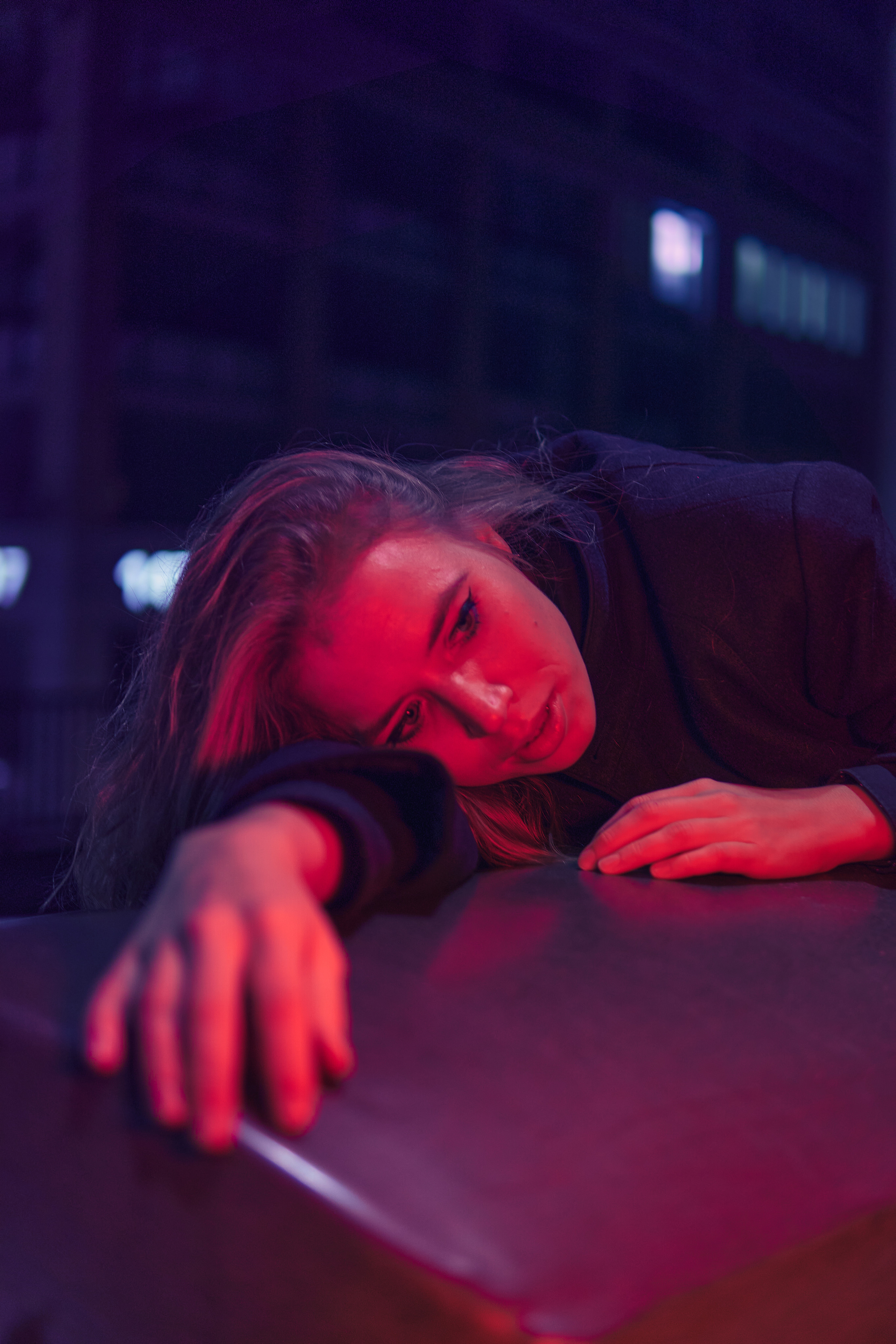 Daria: Neon Berlin. Evgeny Ignatik — street photographer | portraits