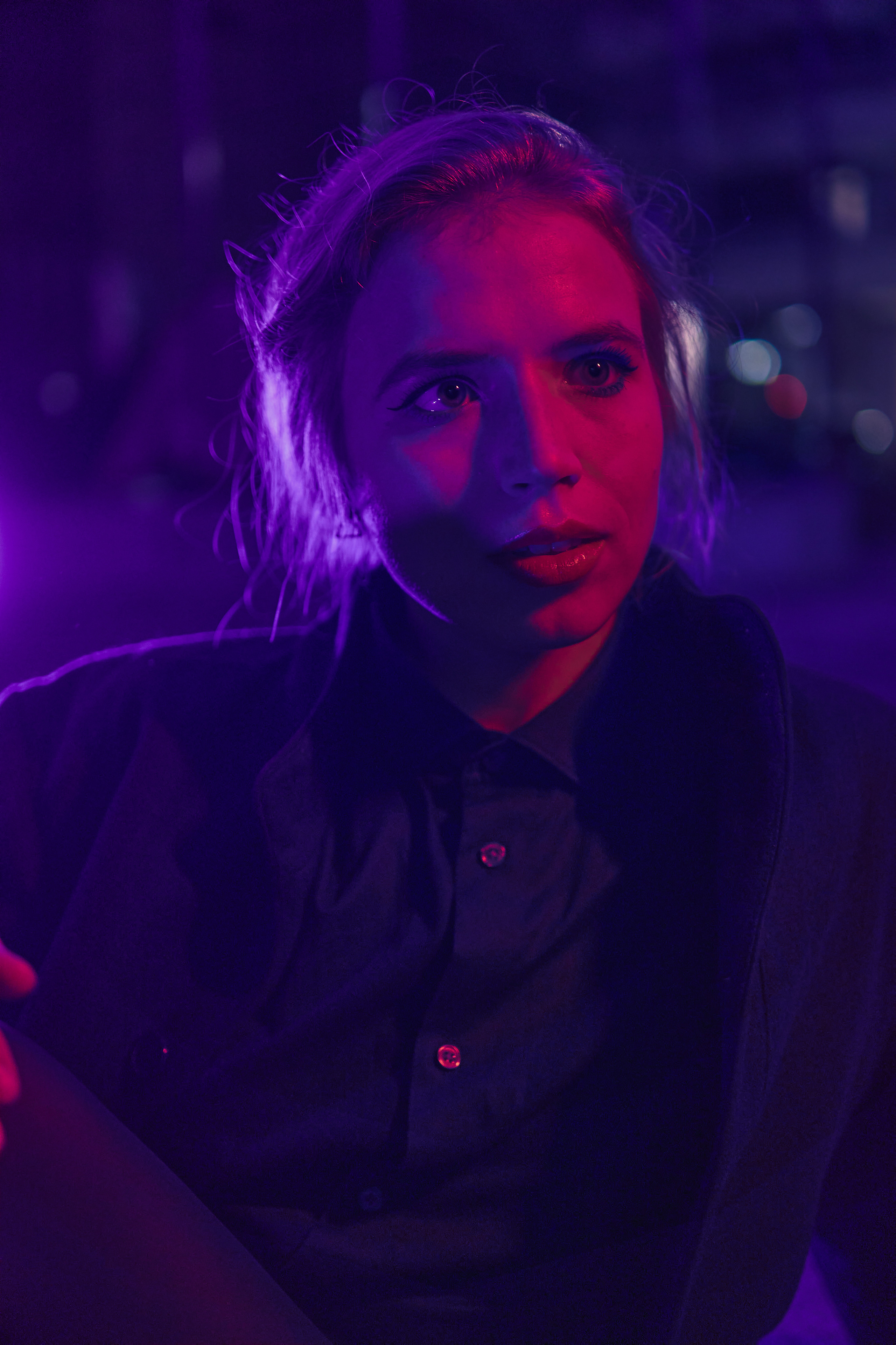 Daria: Neon Berlin. Evgeny Ignatik — street photographer | portraits