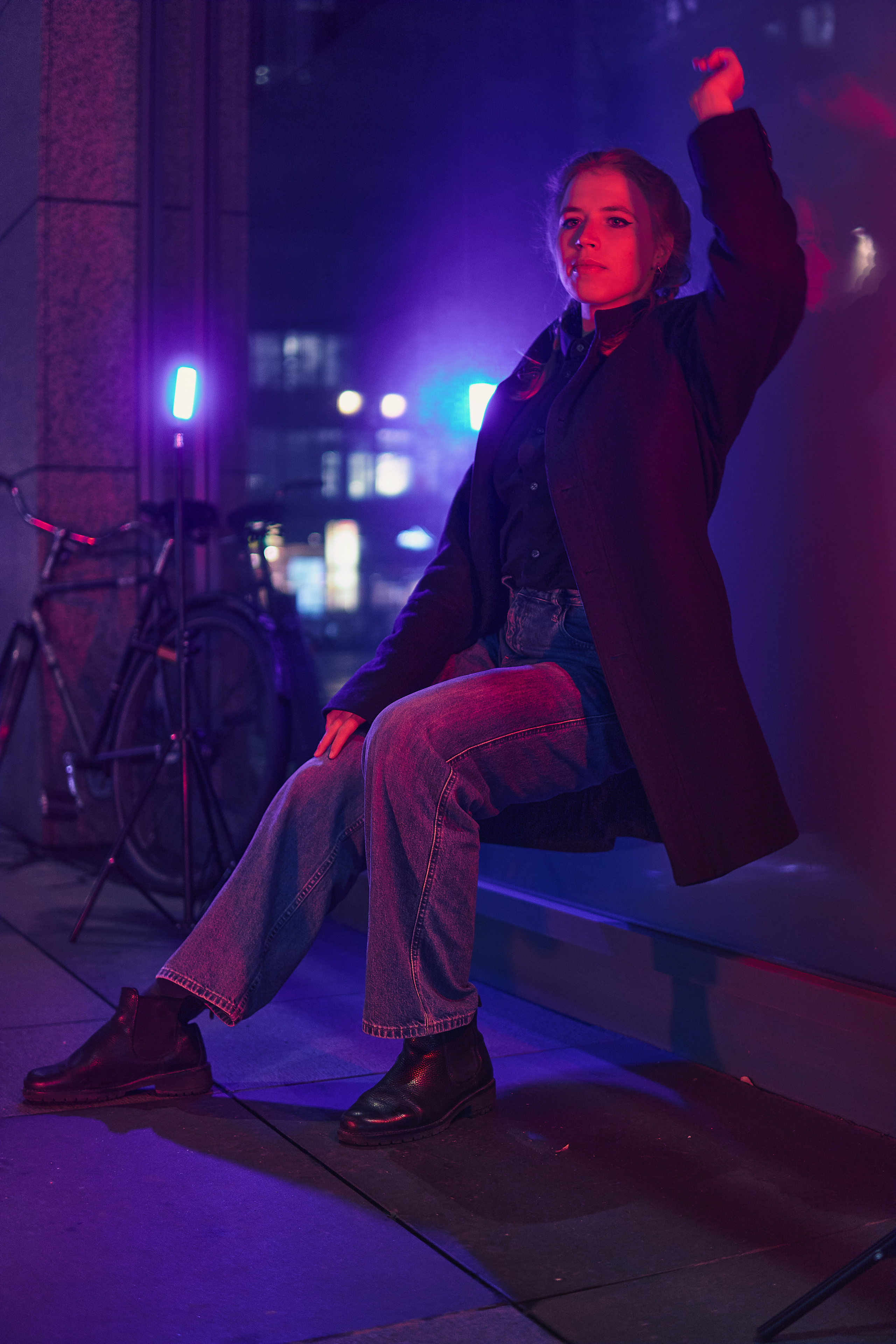 Daria: Neon Berlin. Evgeny Ignatik — street photographer | portraits