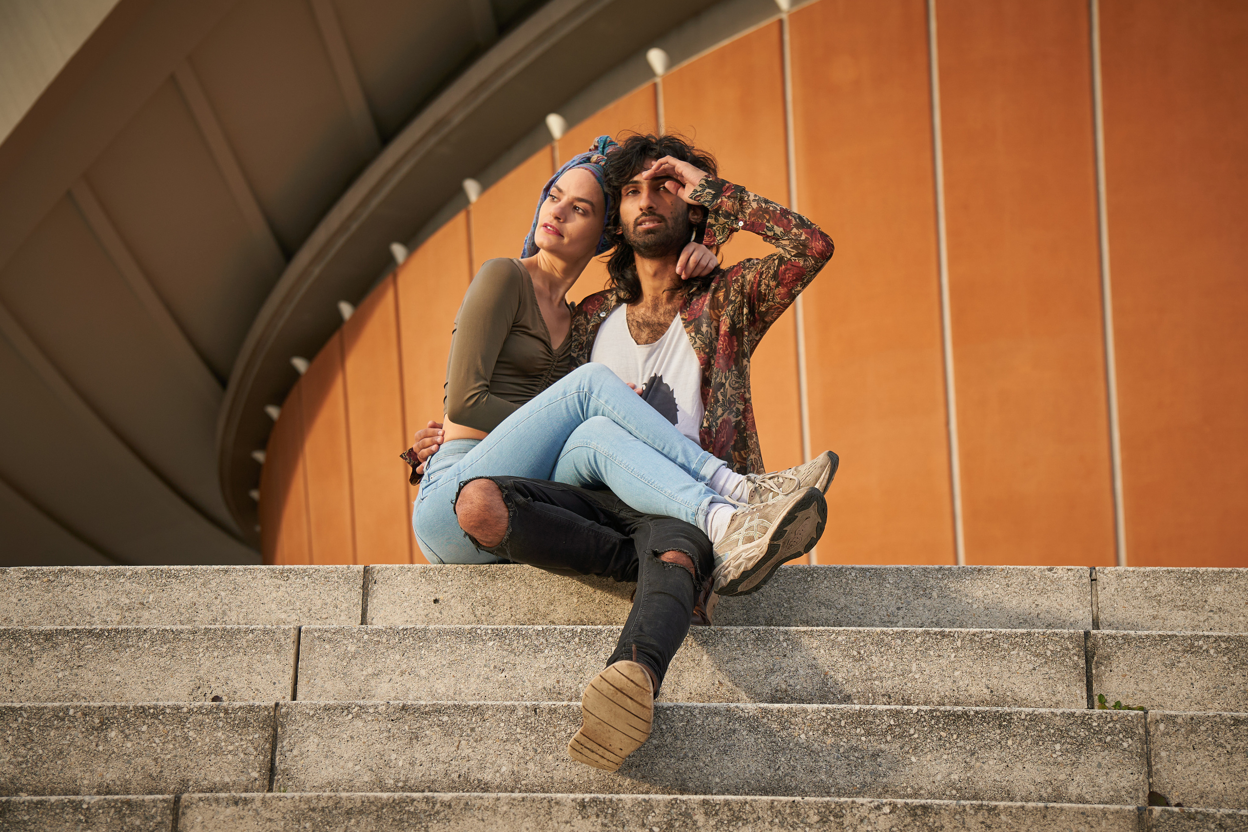 Cassie & Mo: The fall in Berlin. Evgeny Ignatik — street photographer | portraits