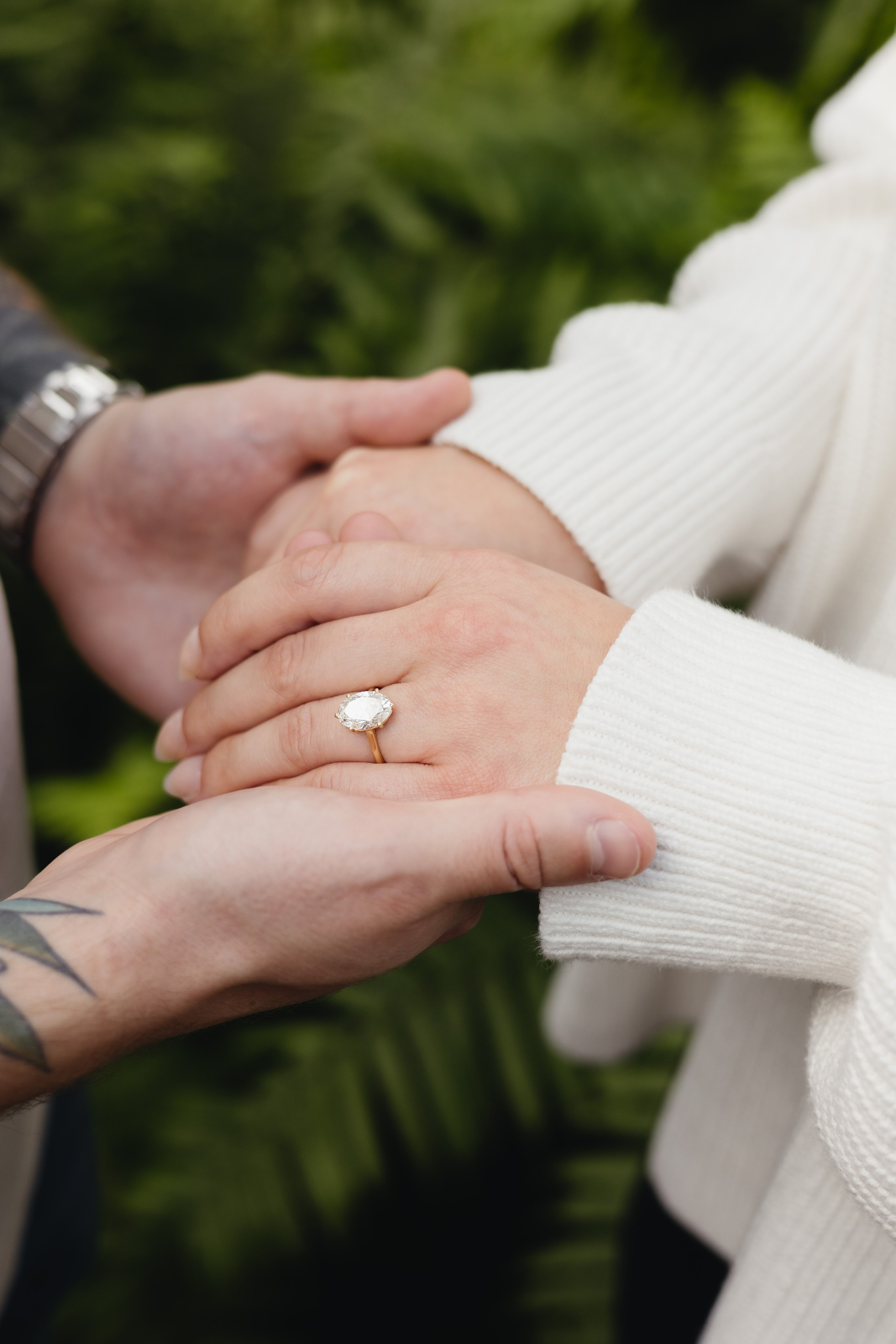 Garfield Conservatory Proposal — Chicago Engagement Photographer