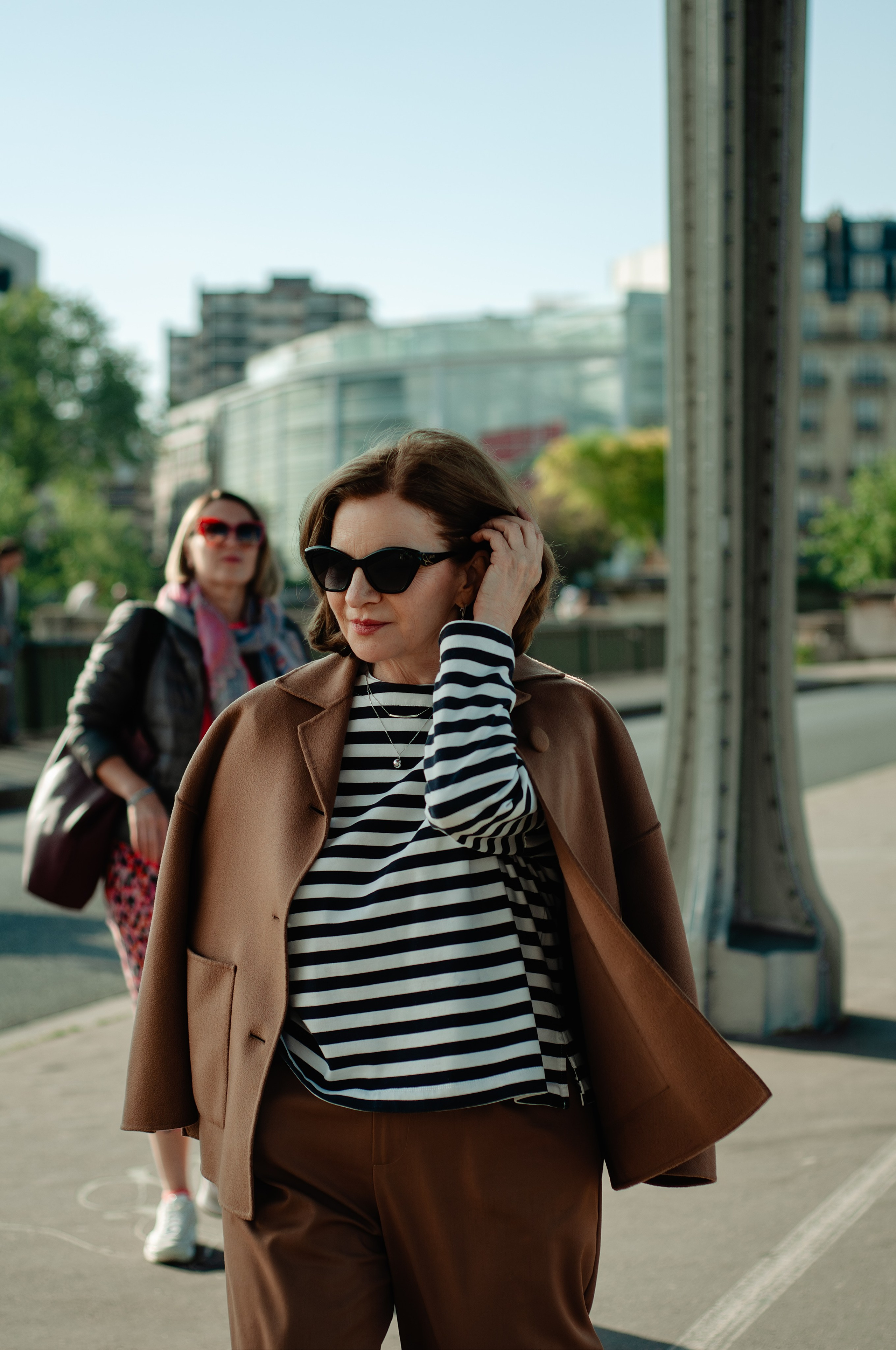 Фотосессия подруг на мосту Бир-Акейм. Фотограф в Париже Полина Осипова