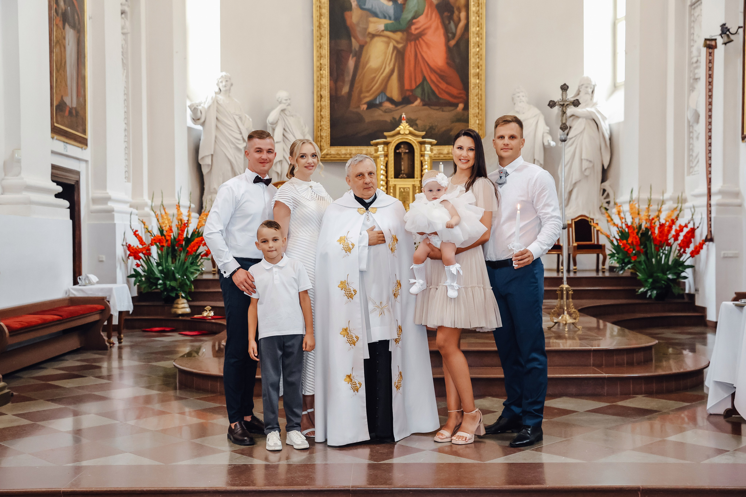 Портфолио: Таинство крещения. Fashion и портретный фотограф в Вильнюсе