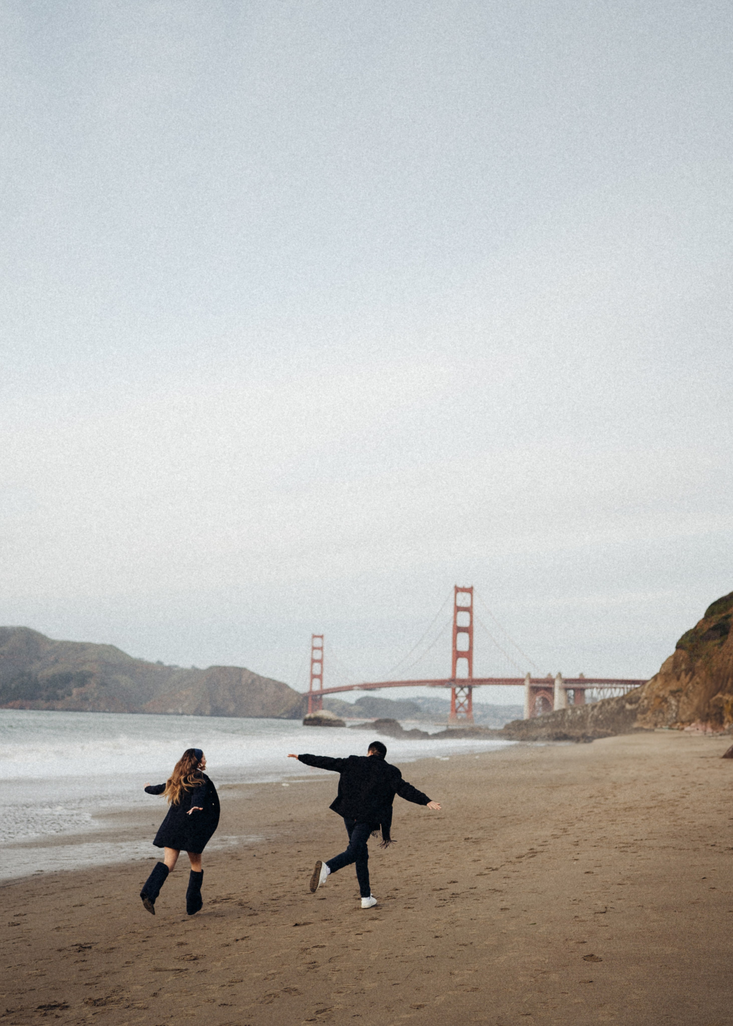 Couple Session at Torpedo Wharf and Baker Beach. Soulo Photography | San Francisco Bay Area Based Photographer