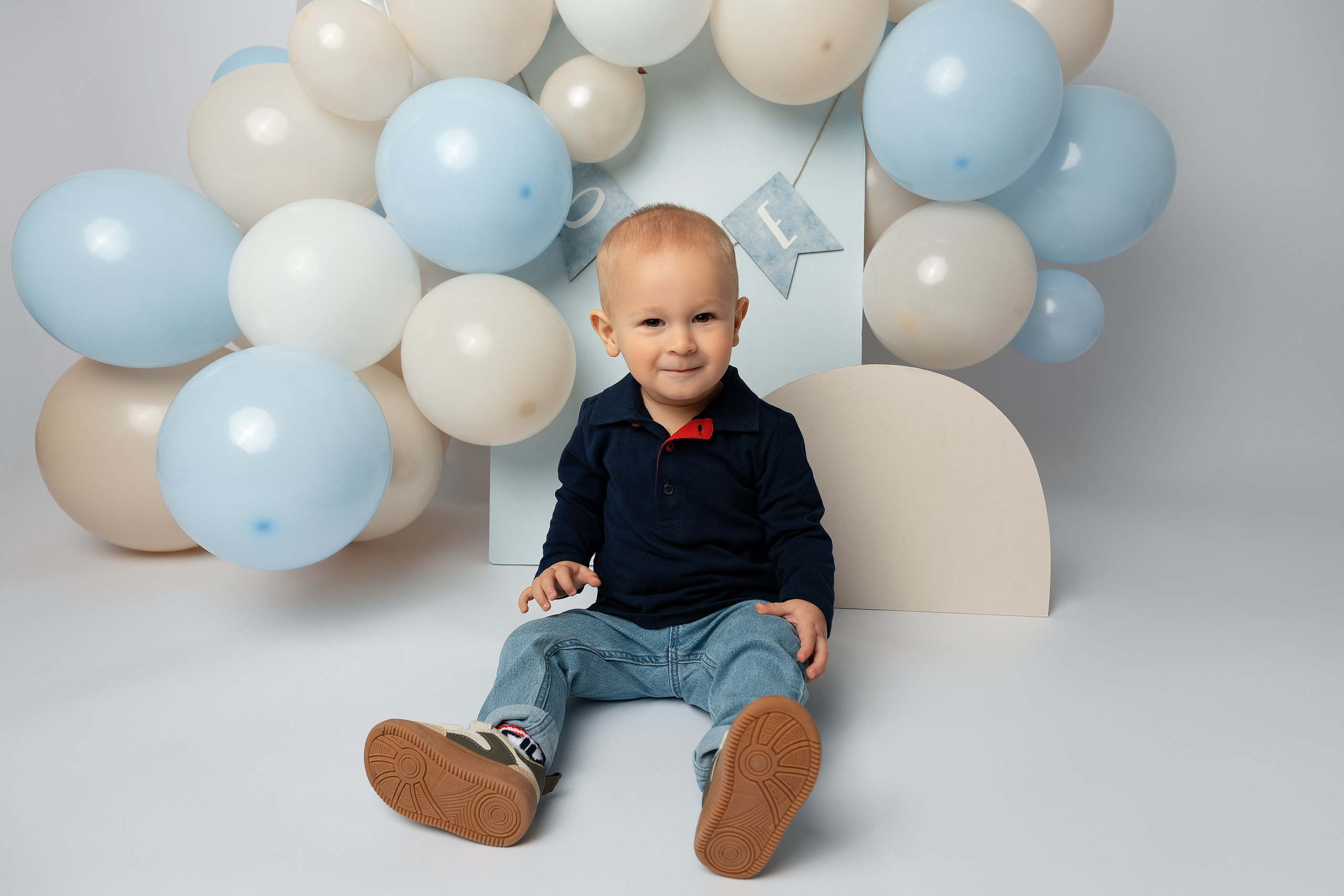 Erster Geburtstag „Cake Smash“. Maria Langlitz Photography