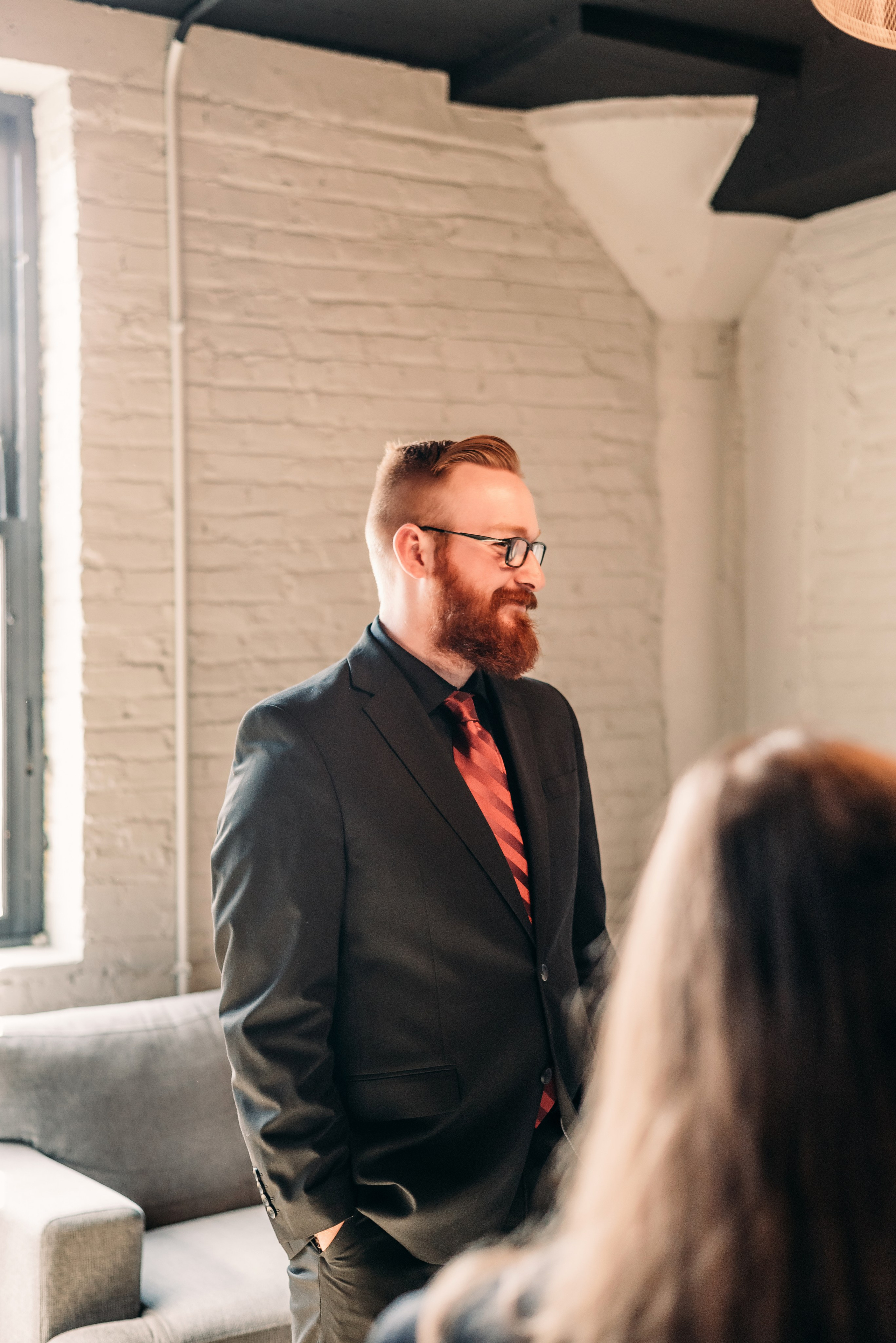 Bold & Dramatic Wedding at The Paper Mill on The Landing | Fort Wayne Wedding Photographer. Alexandria Danielle Photography | Fort Wayne & Indianapolis Wedding Photographer