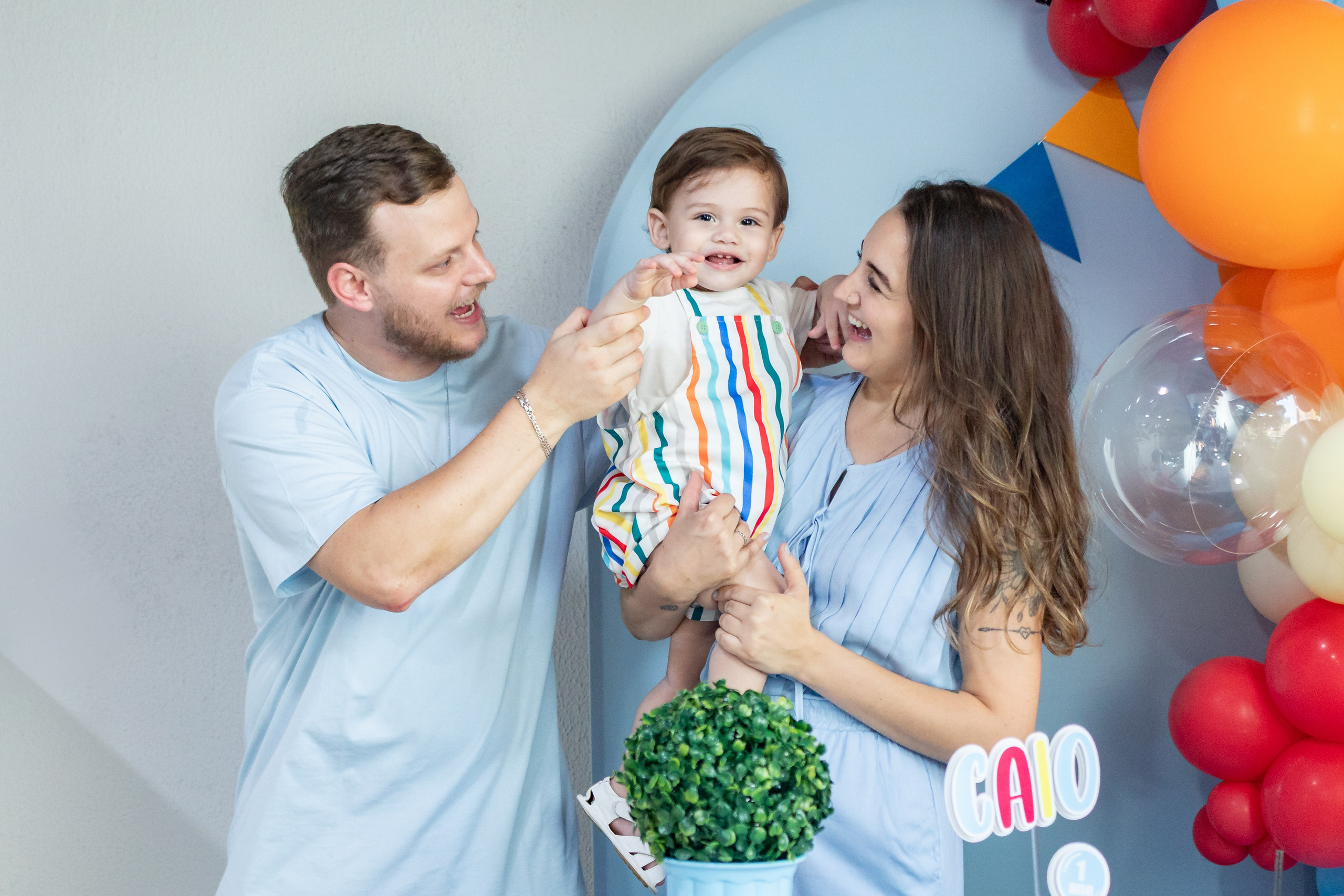 Aniversário Caio — 1 ano. Principal