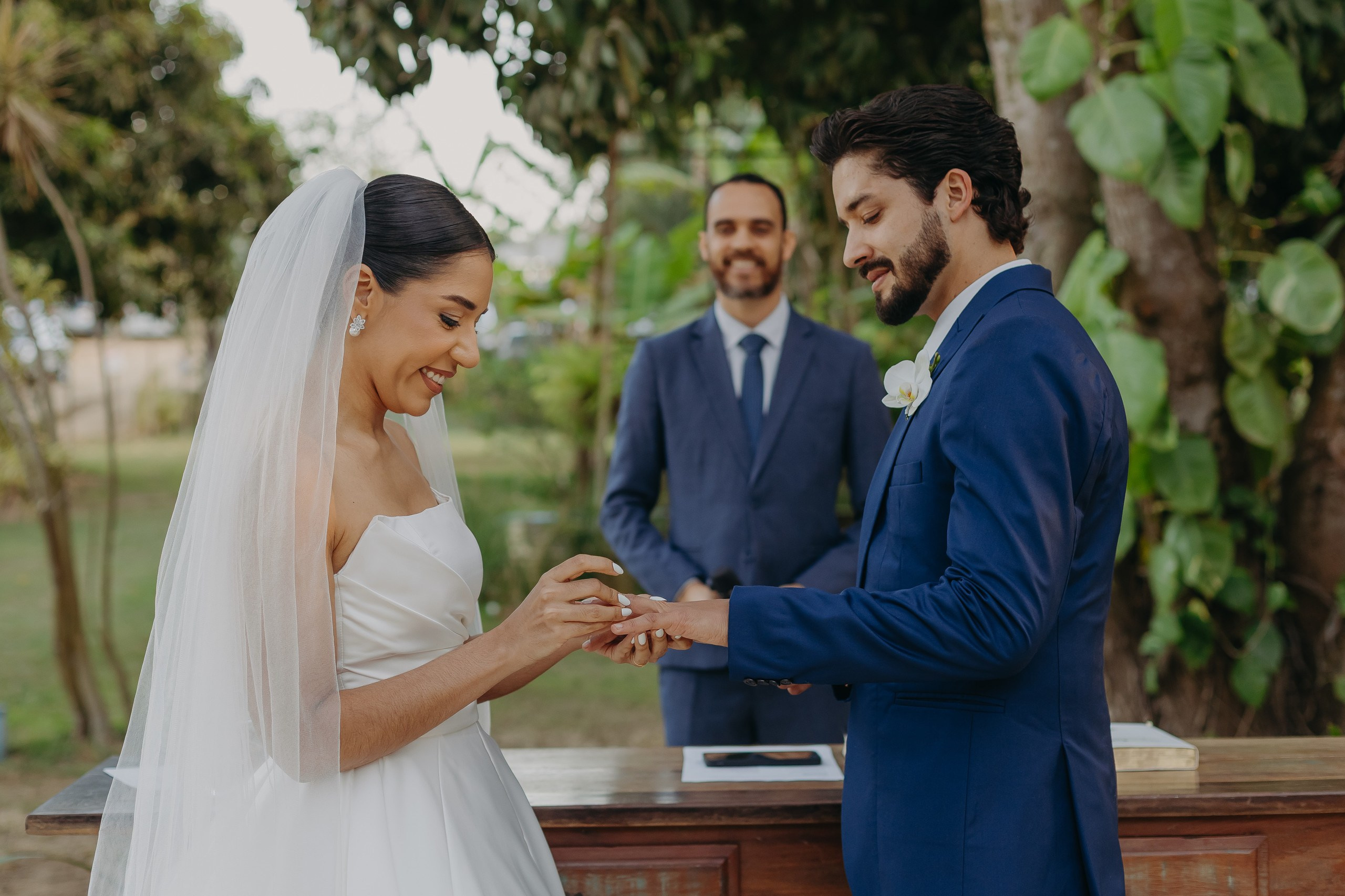 Rebeca & Virgílio. Fotógrafos de Casamento na Bahia: Elart Fotografia