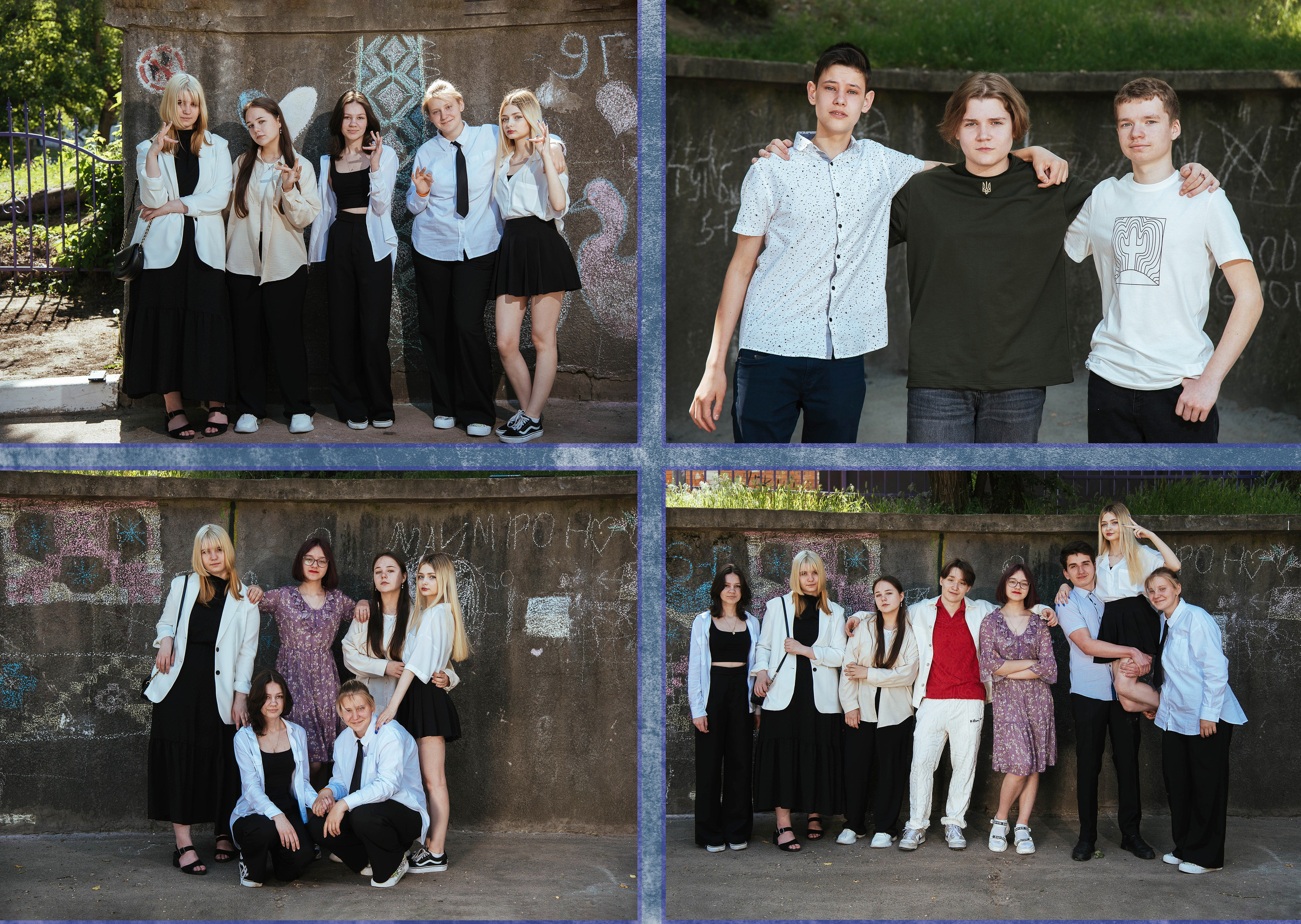 Дизайн «Мрамор». Для старших класів. Моменти