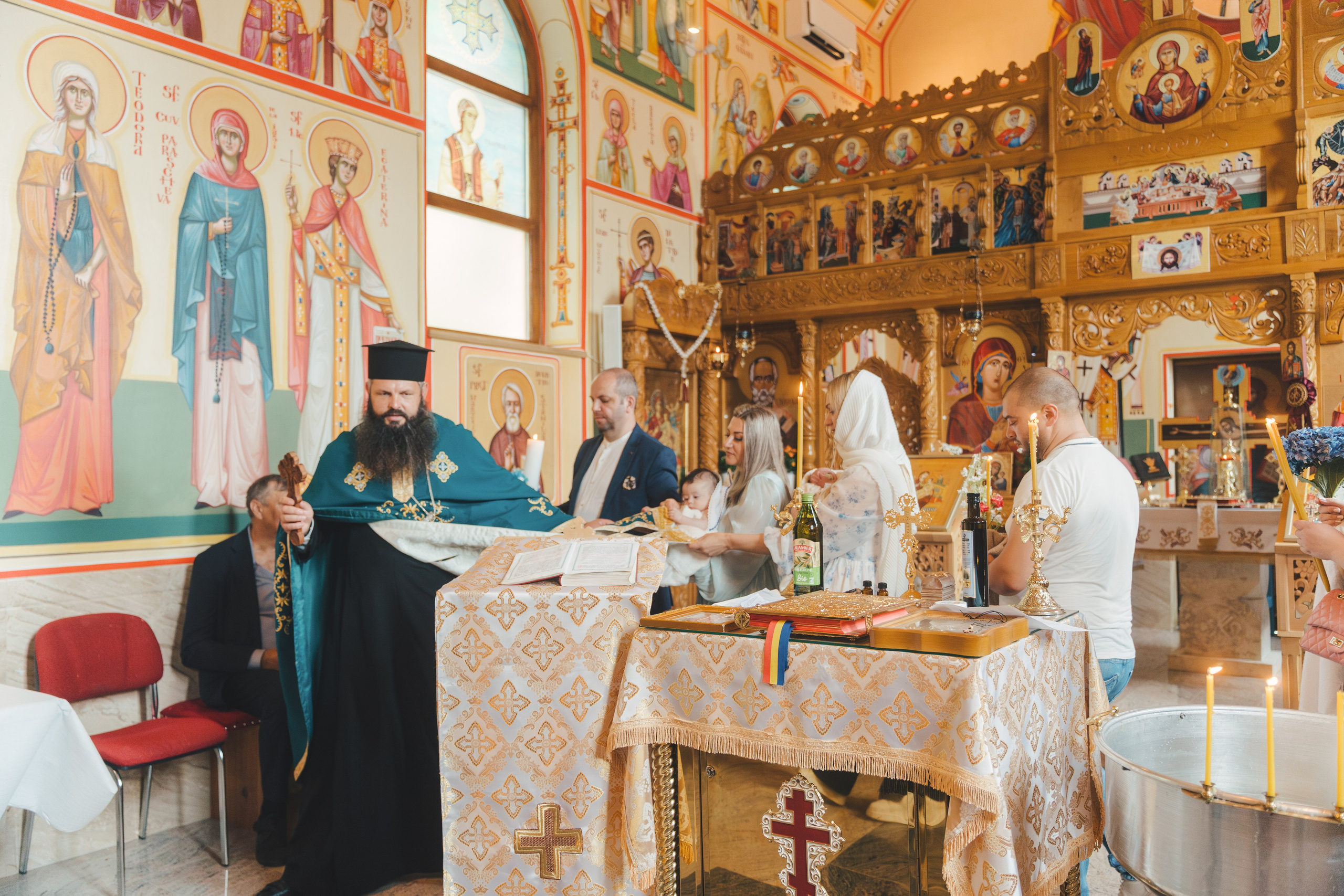 Théo Andrei`s Christening