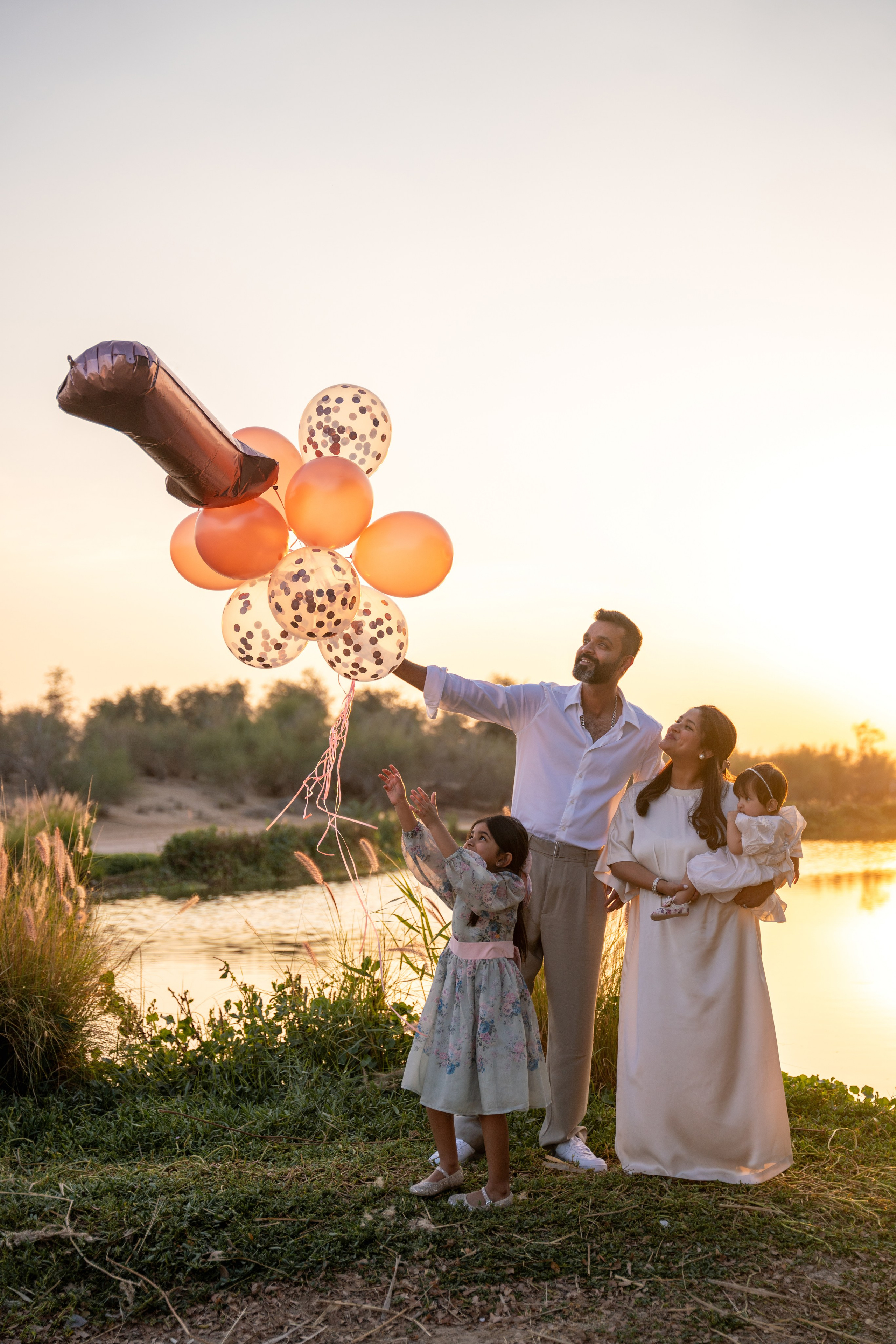 Little sister turns 1!. Angela Iakovleva — Family Photographer in Dubai