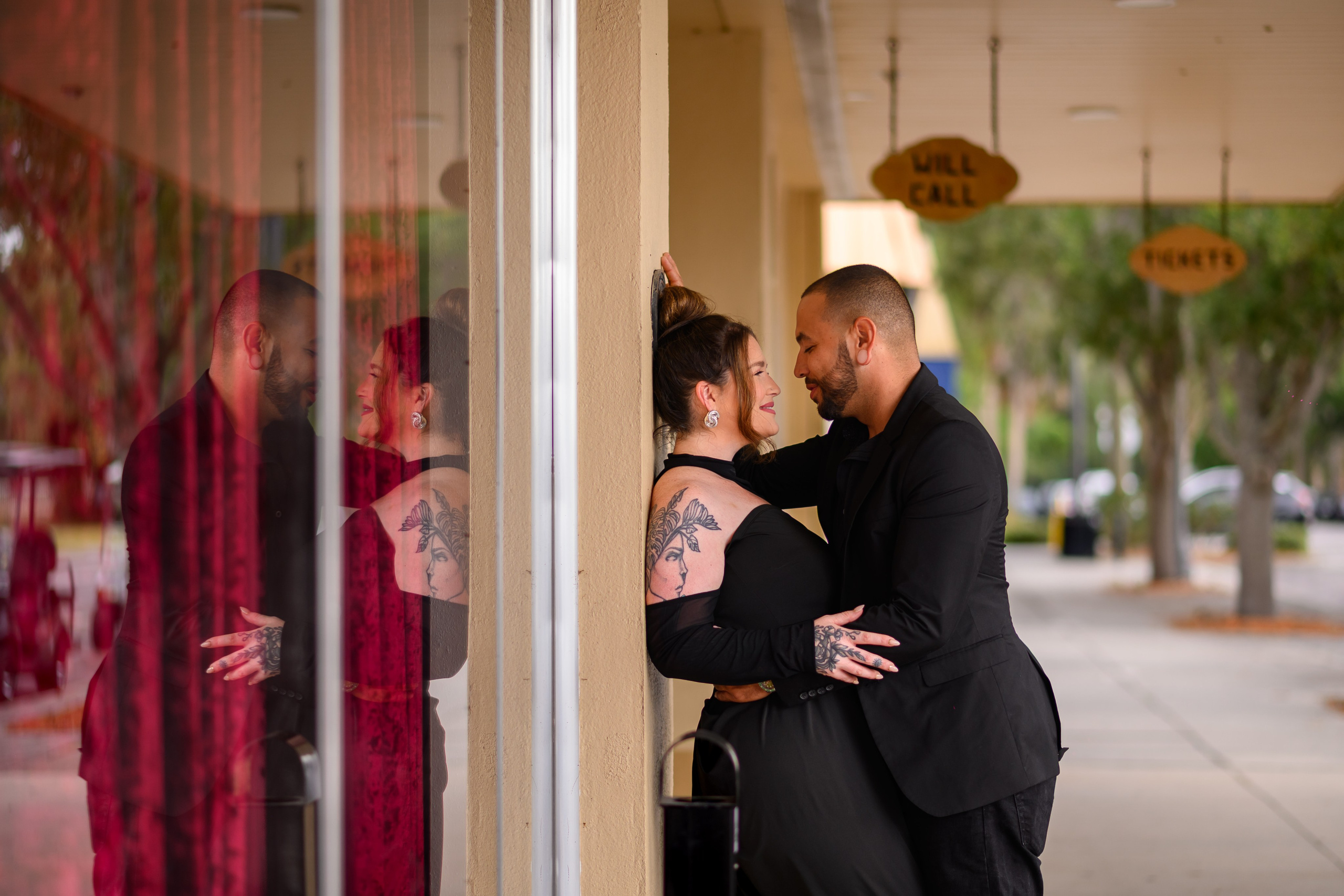 Engagement Session — Downtown Sanford, Florida,