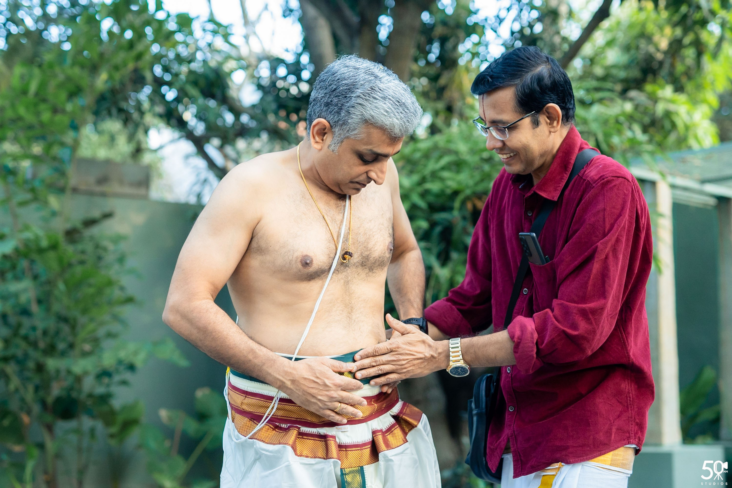 SANJAY AND SAKETH UPANAYANA. 50mm STUDIOS