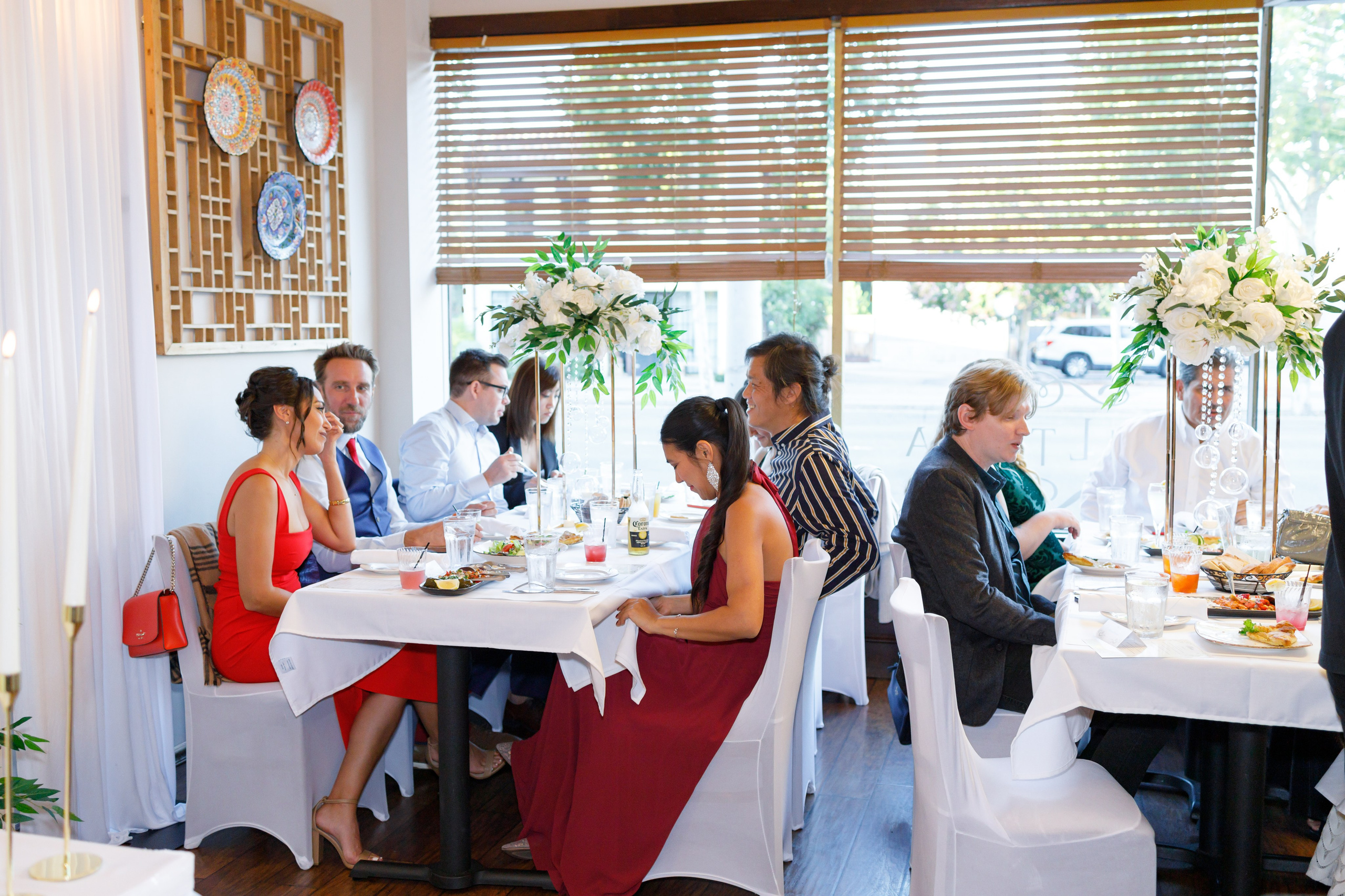 Wedding banquet. Family and Event photographer in Bay Area Elena Tiuriumina