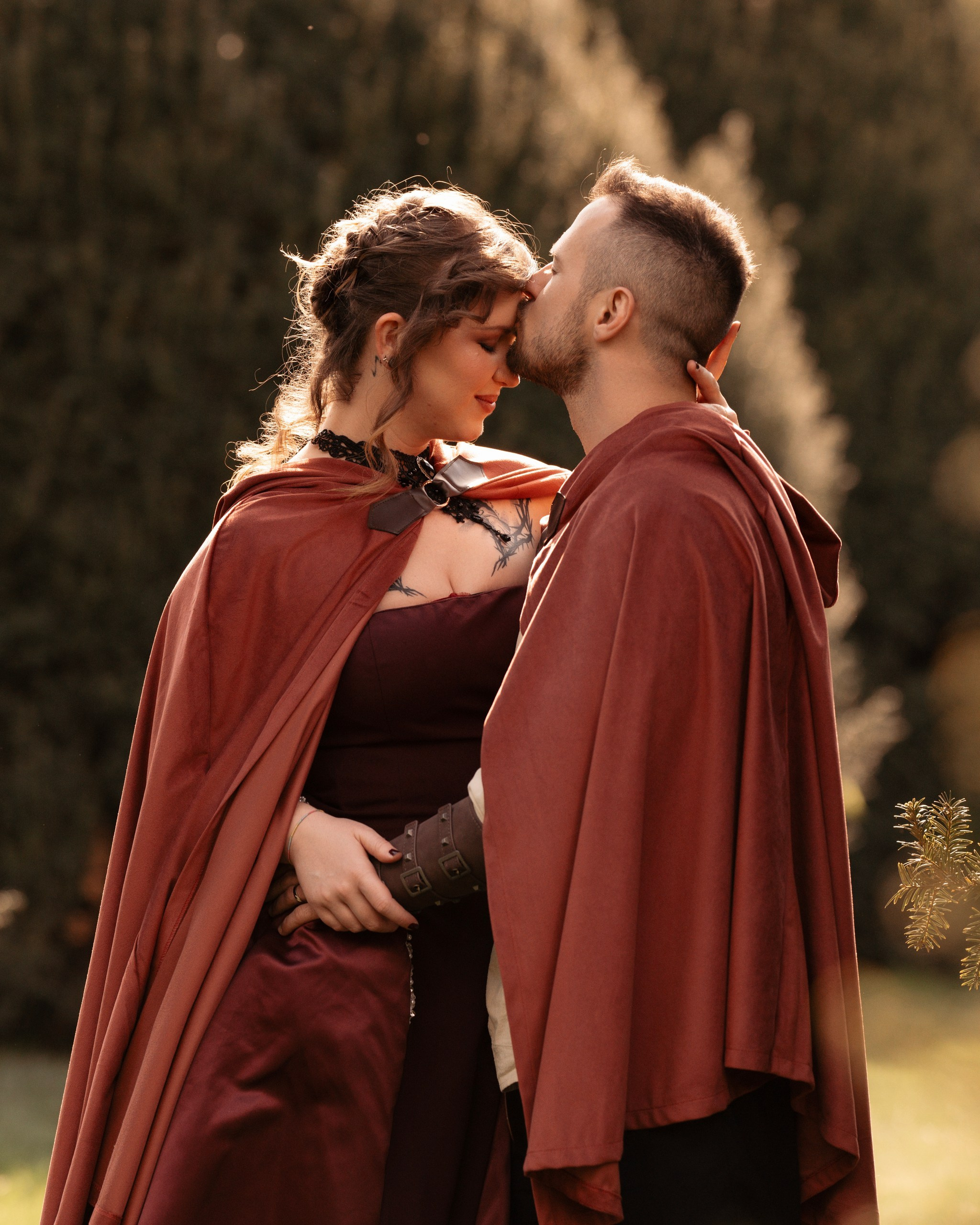 Medieval Love Story. Wedding Photographer Lake Como Ferrari Media Production