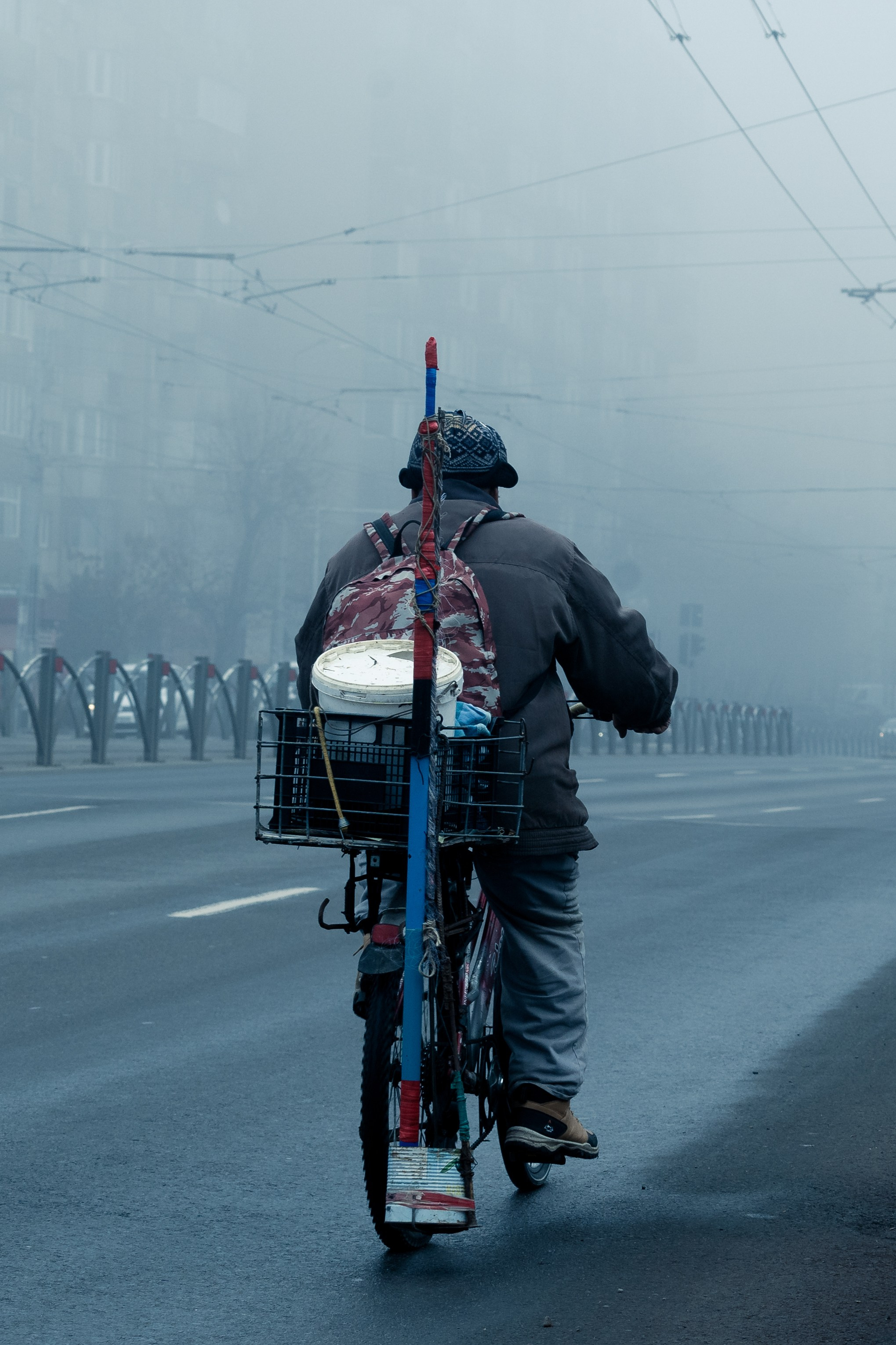 O dimineață cețoasă