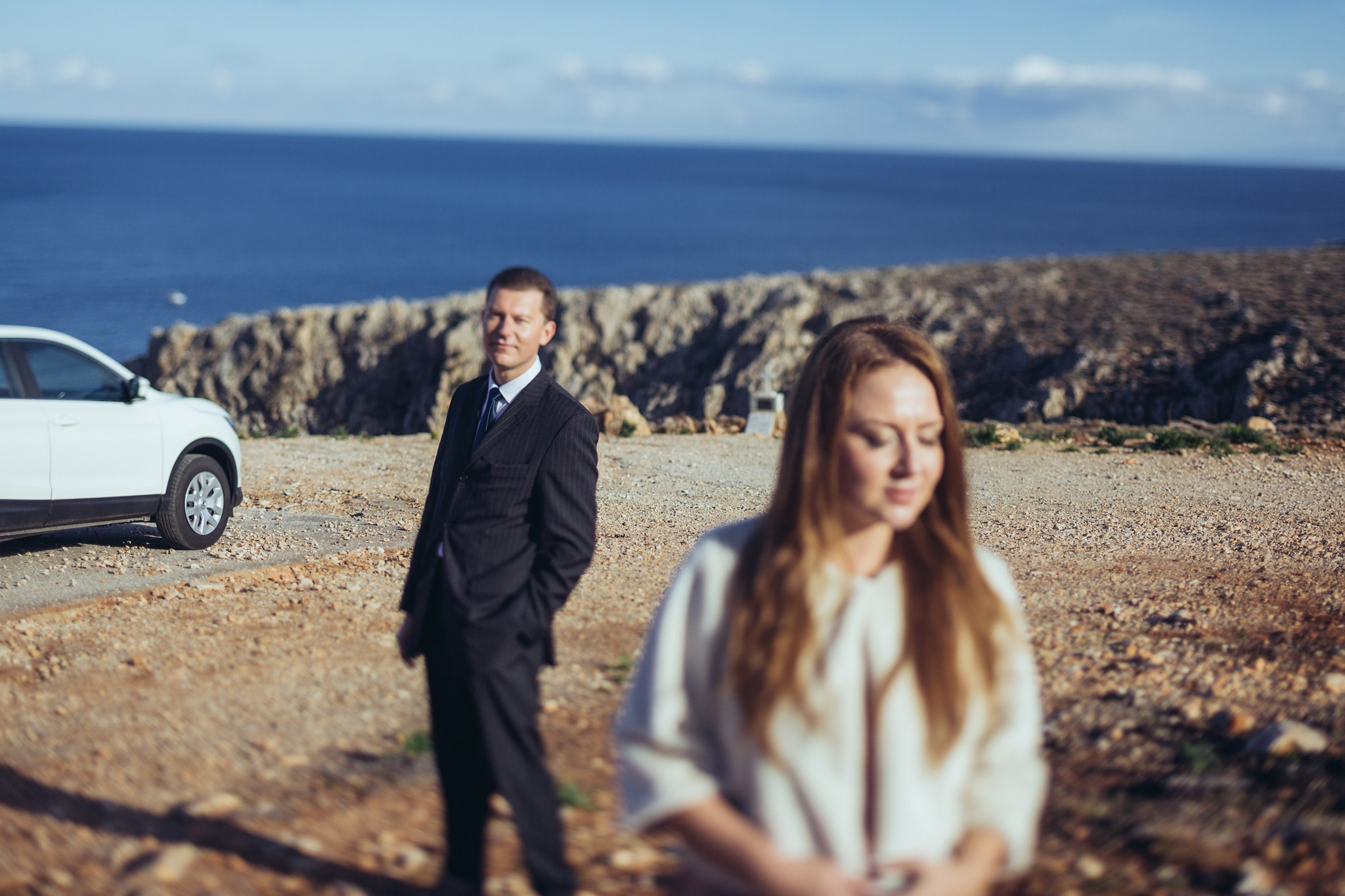 Ronalds & Svetlana, Crete. Denny Savon — Photographer in Santorini | Weddings, Love Stories & Flying Dress