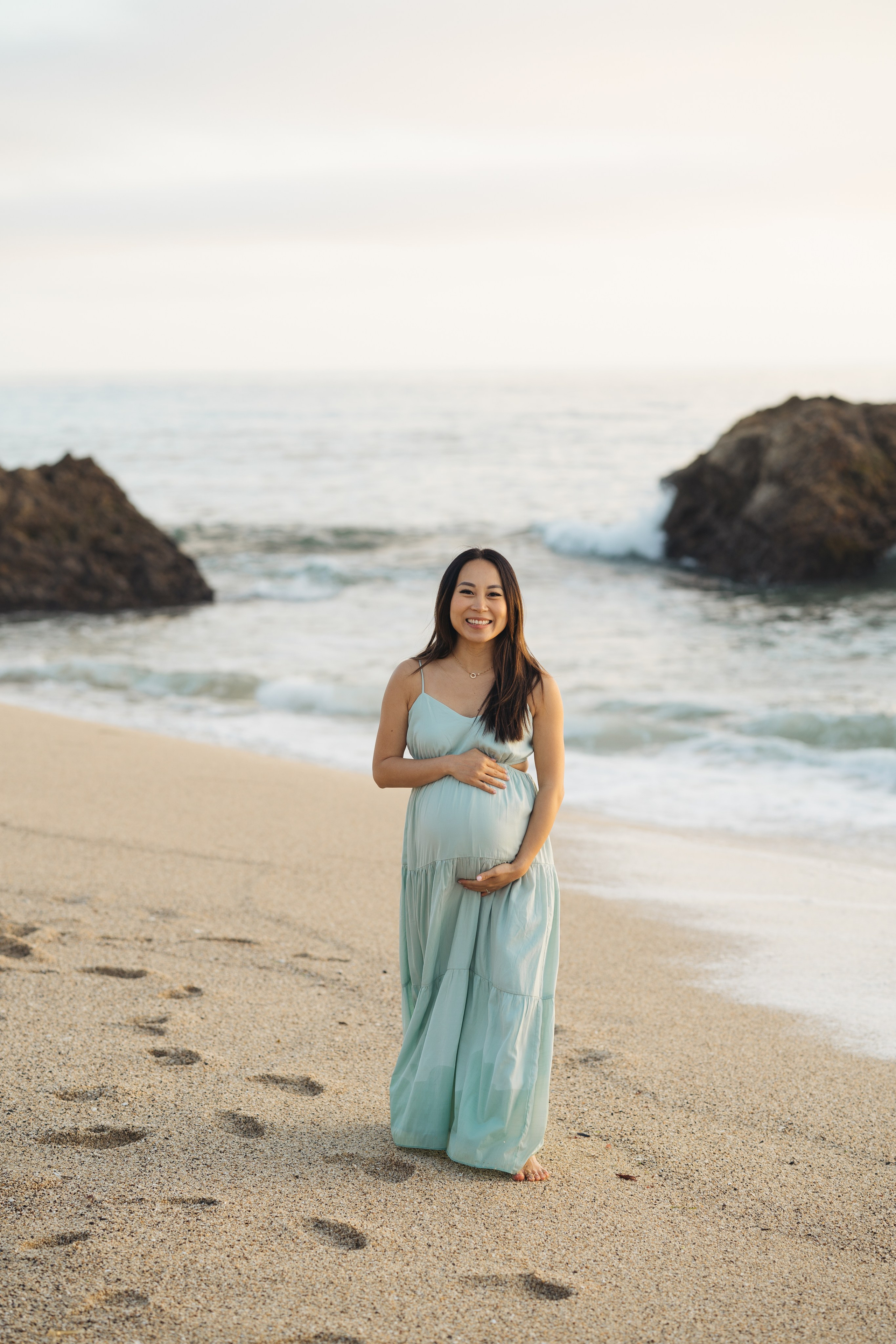 Yan Maternity Session at Half Moon Bay. Soulo Photography | San Francisco Bay Area Based Photographer