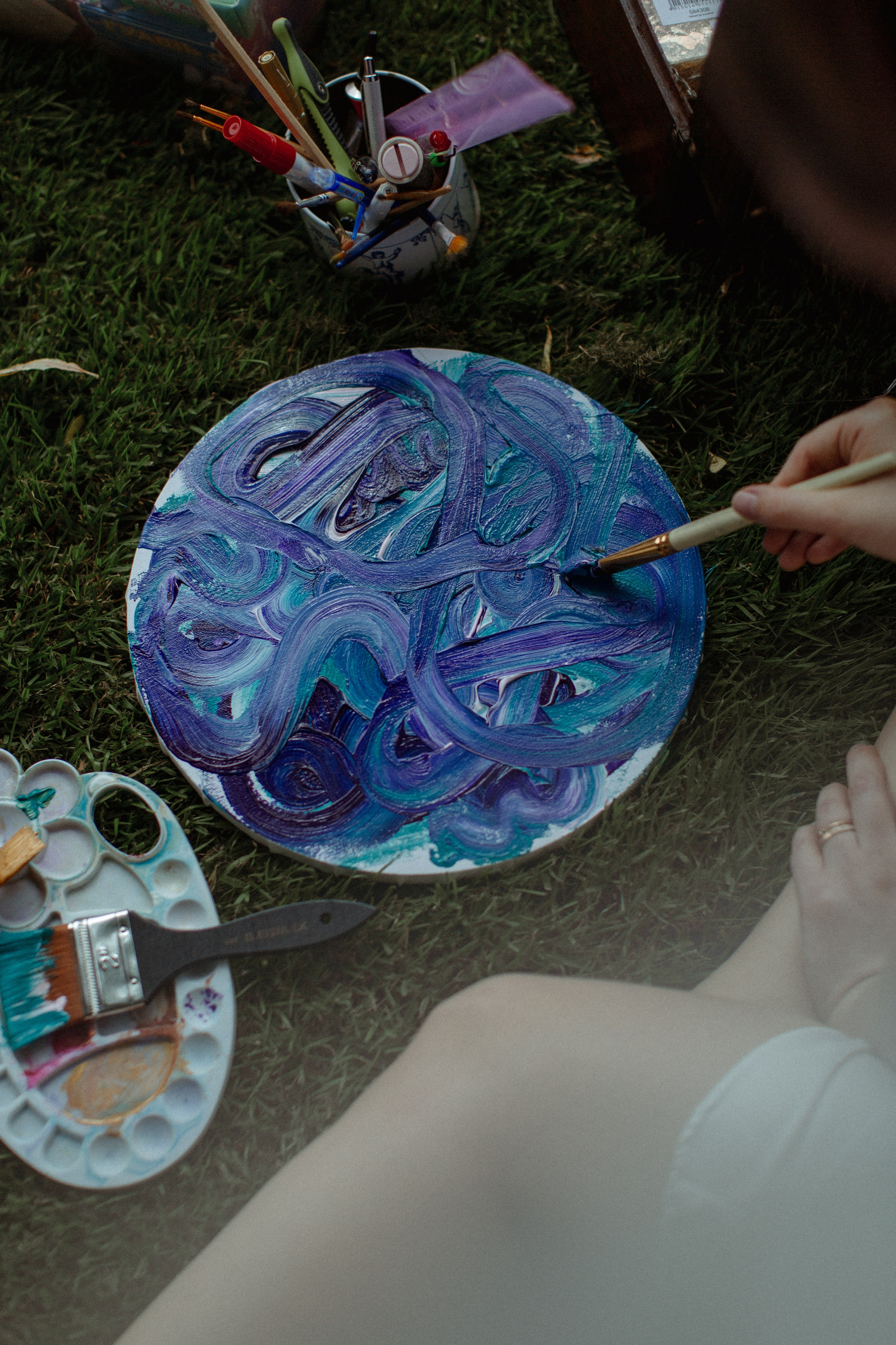 Art therapy graduation. True self