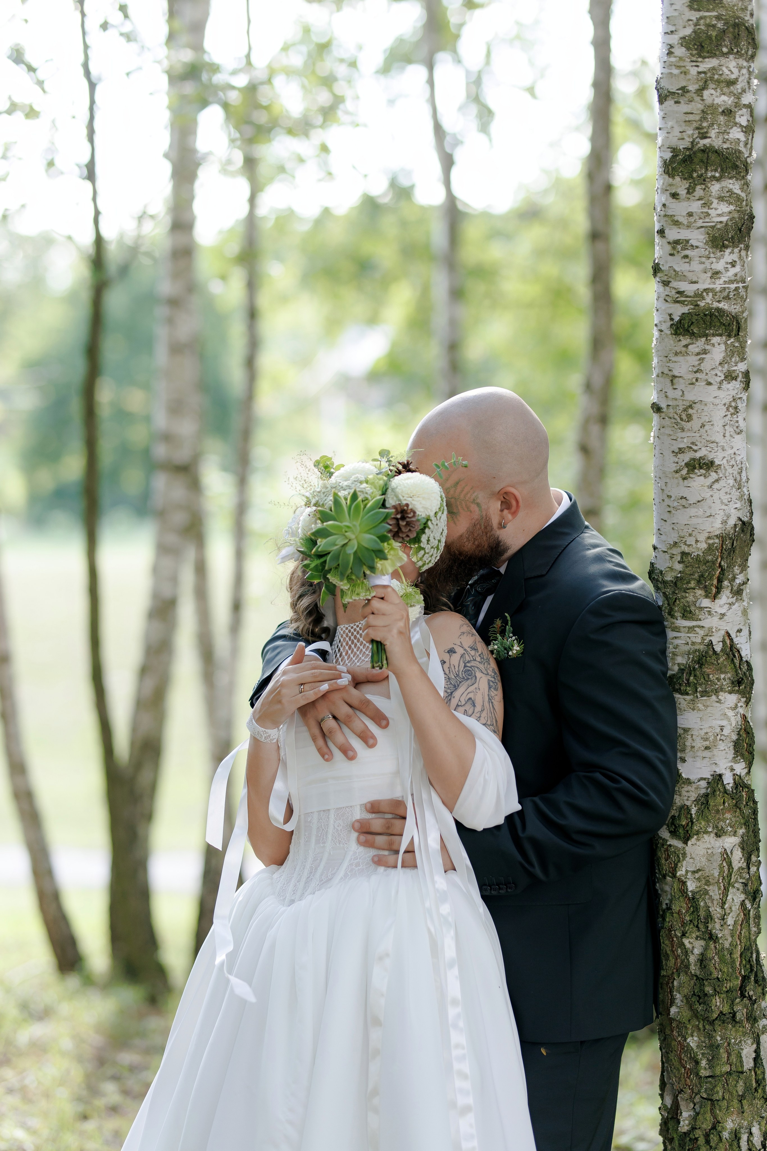 Janina & Wladek. Dworzyszcze Wola. 23.07.2025. Fotograf ślubny i rodzinny w Krakowie Yana Klymova