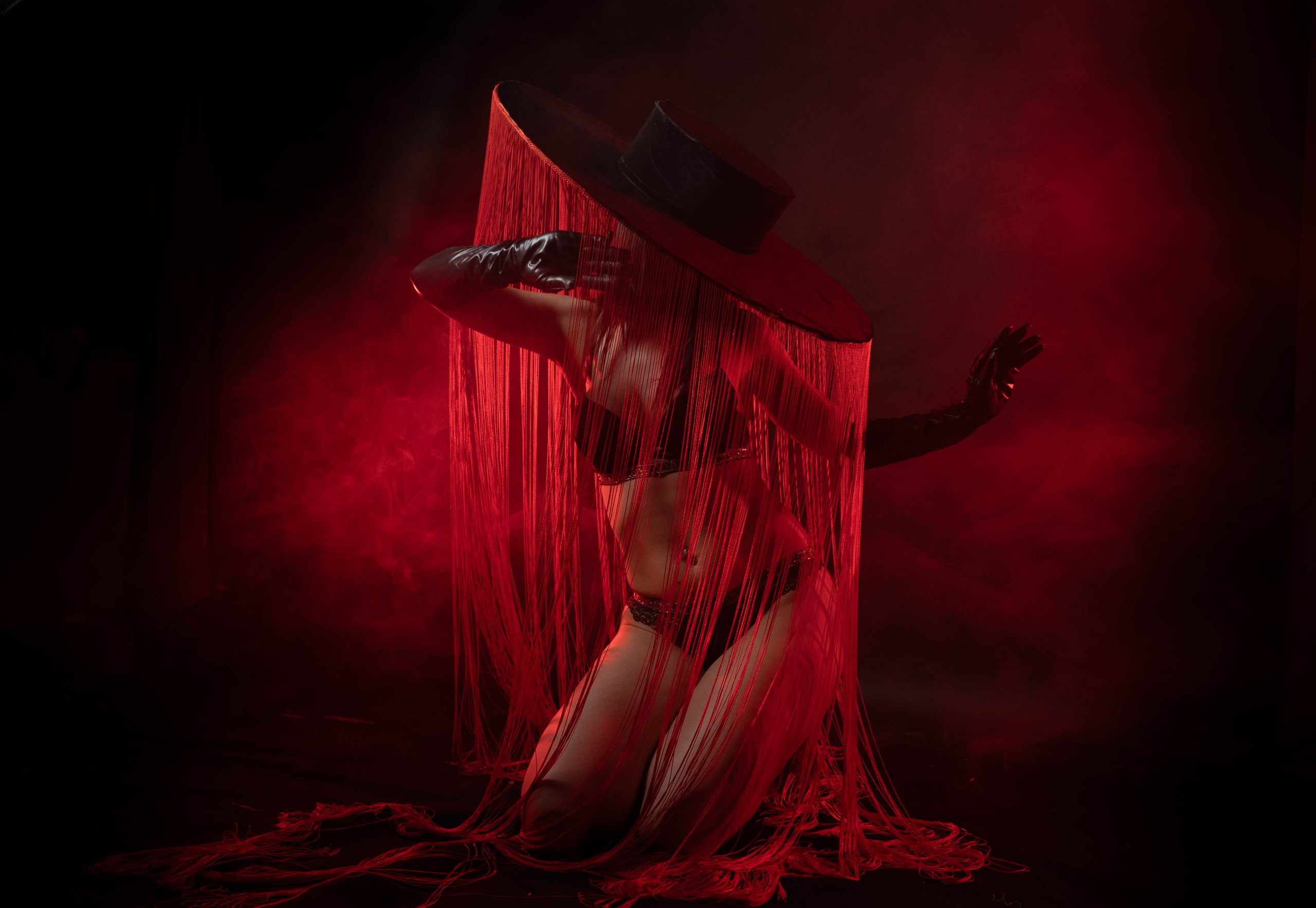 Raudona kepurė. Fotografija — Olga Bojarin