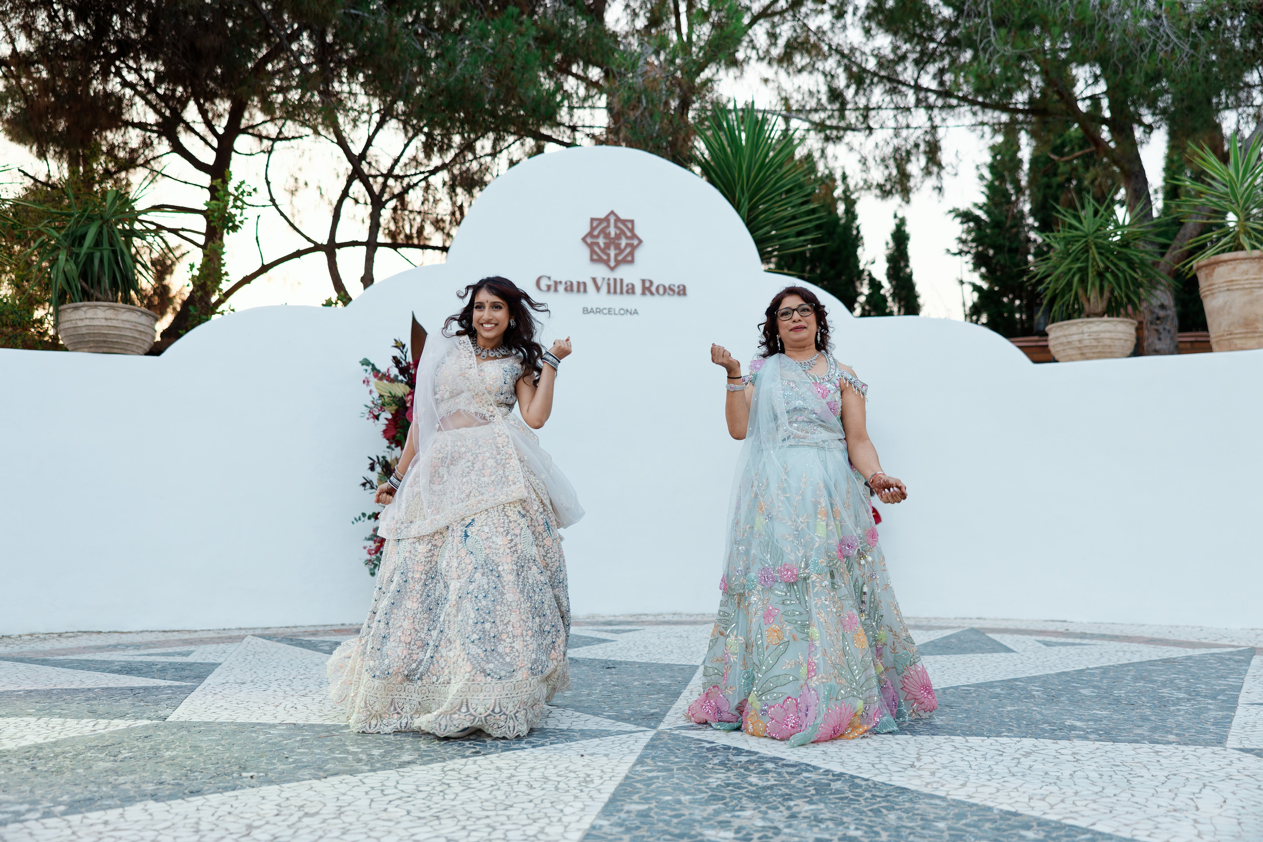 Indian wedding at Gran Villa Rosa, Barcelona