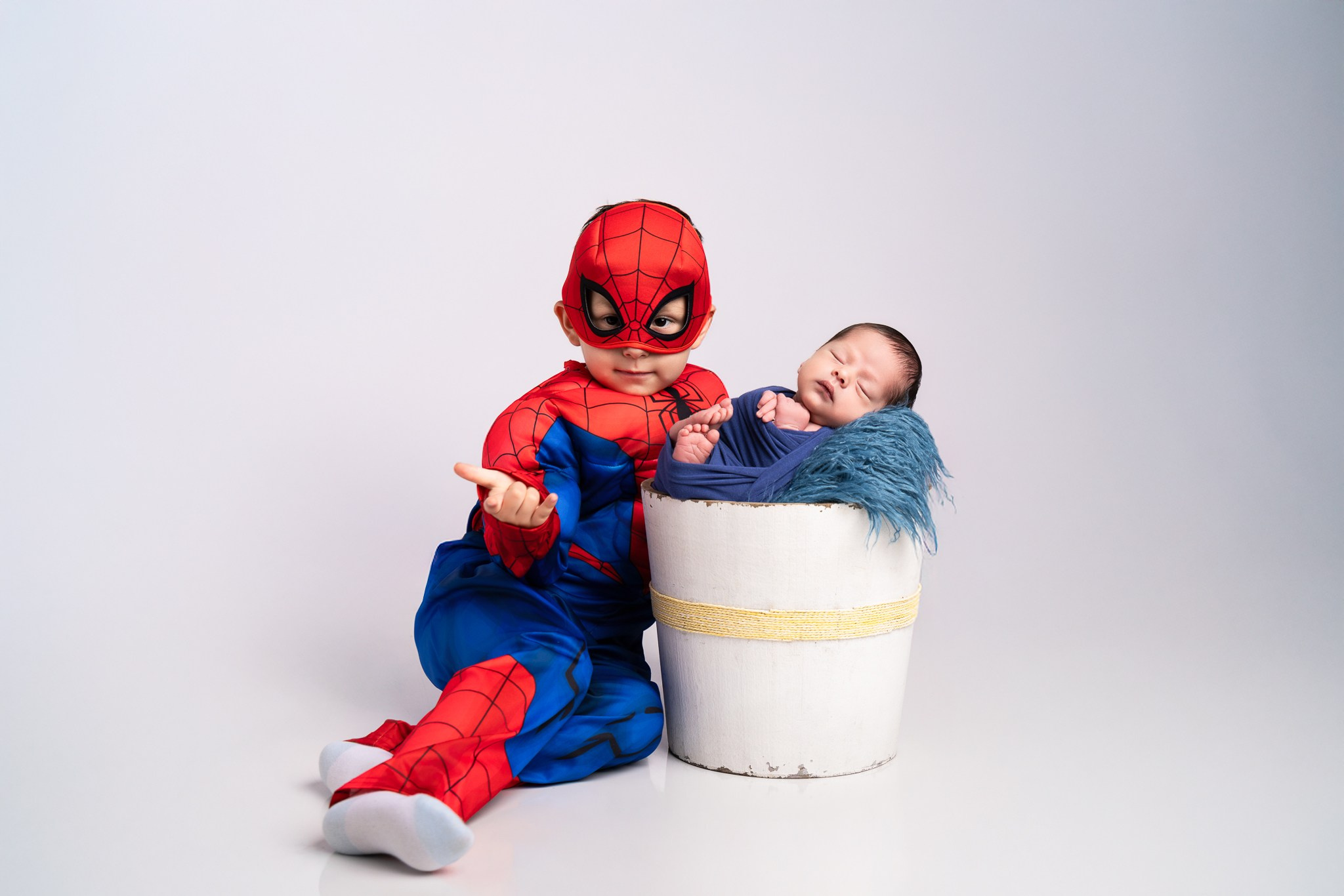 Angel Newborn Photoshoot. Professional family, maternity & newborn photographer in North Charleston, SC, creating timeless portraits