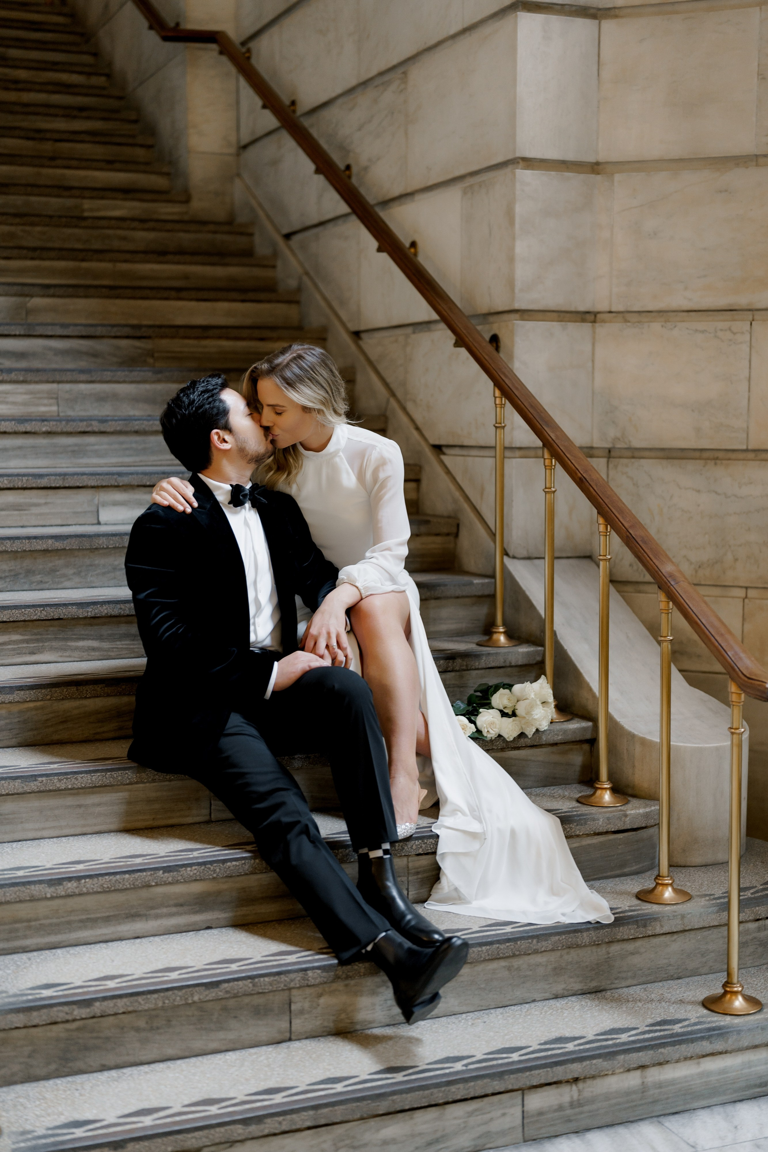 Caroline and Brendan’s Museum MET and Library Engagement Shoot. Wedding photographer and videographer New York | New Jersey