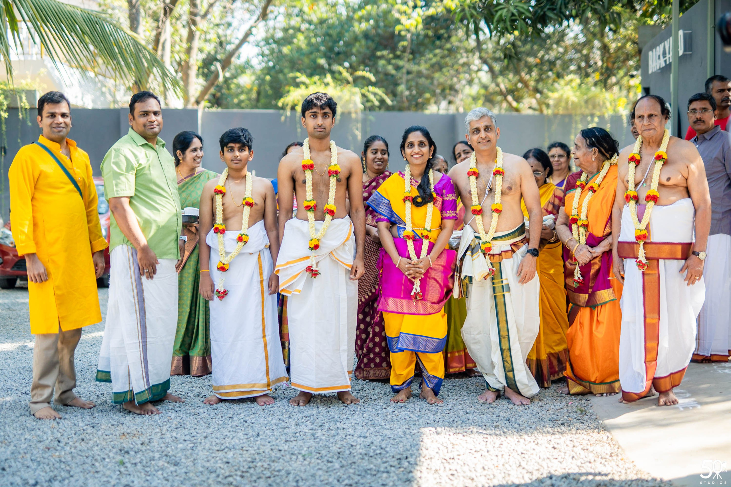 SANJAY AND SAKETH UPANAYANA. 50mm STUDIOS
