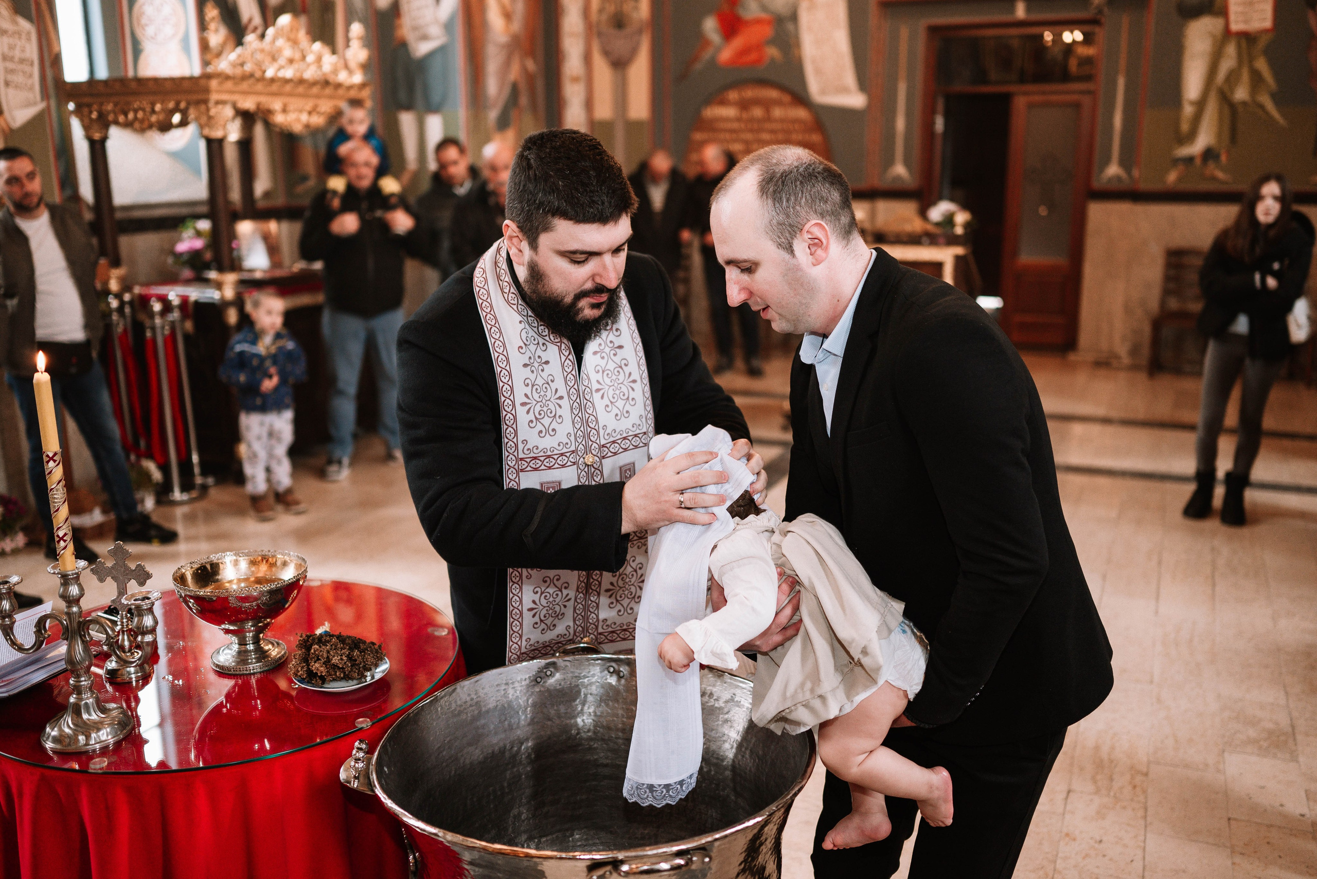 Marija - krštenje. Dečiji i porodični fotograf