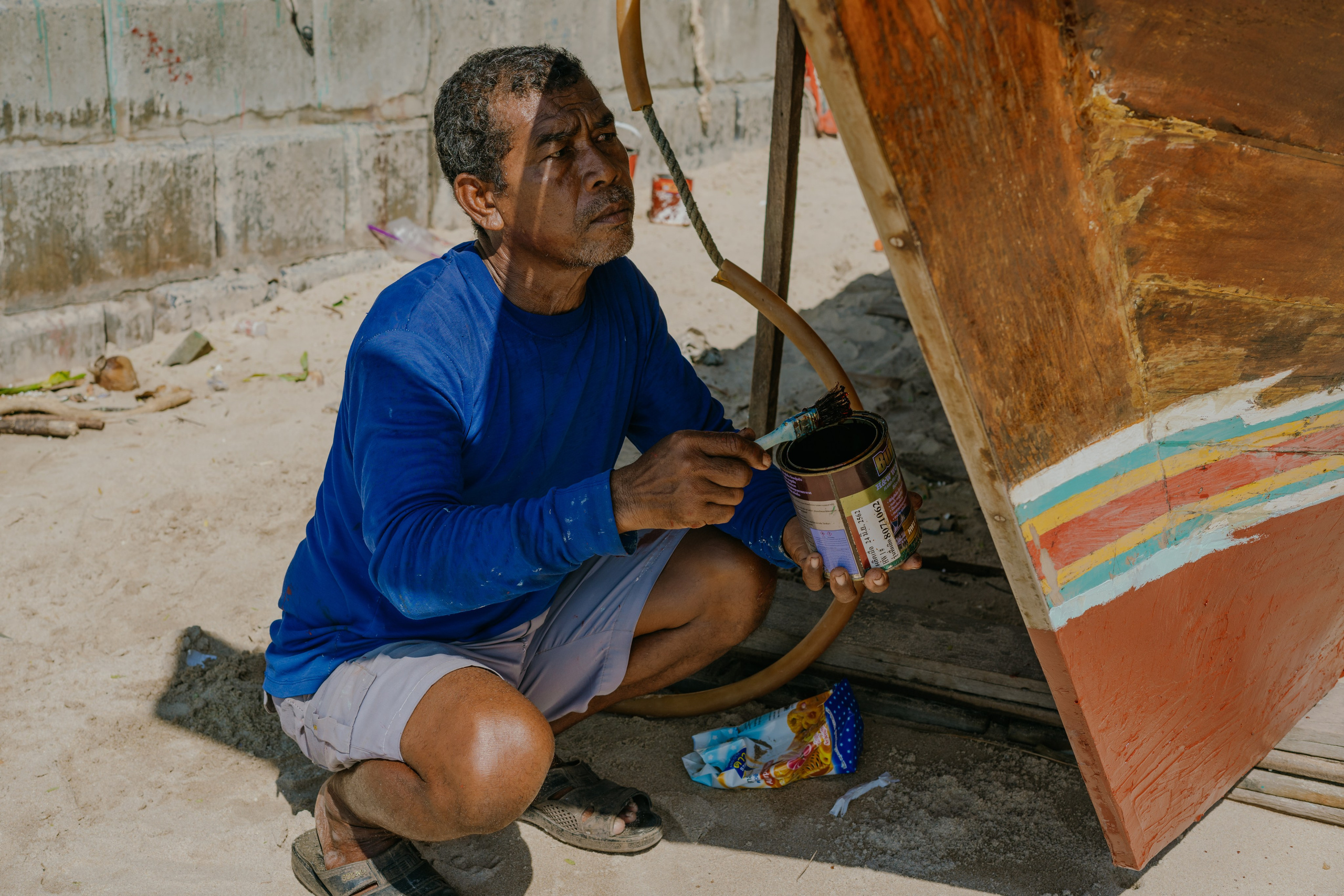 The Chaoleys. Sea nomads. Natalia Roshchenko, Photographer in Brussels, Belgium