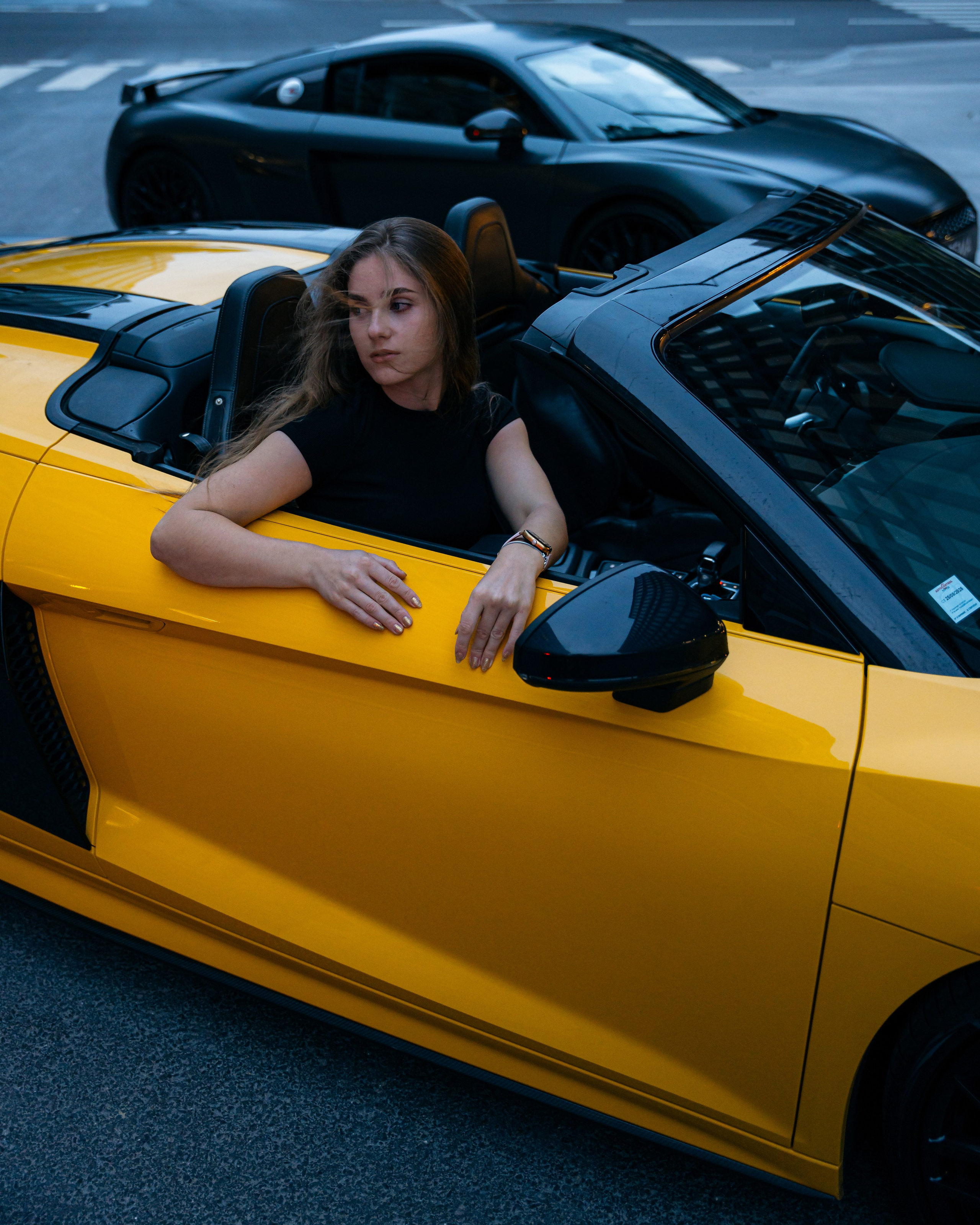 Alexandra x Audi R8. Photographer in Paris — Vitalii Motruk