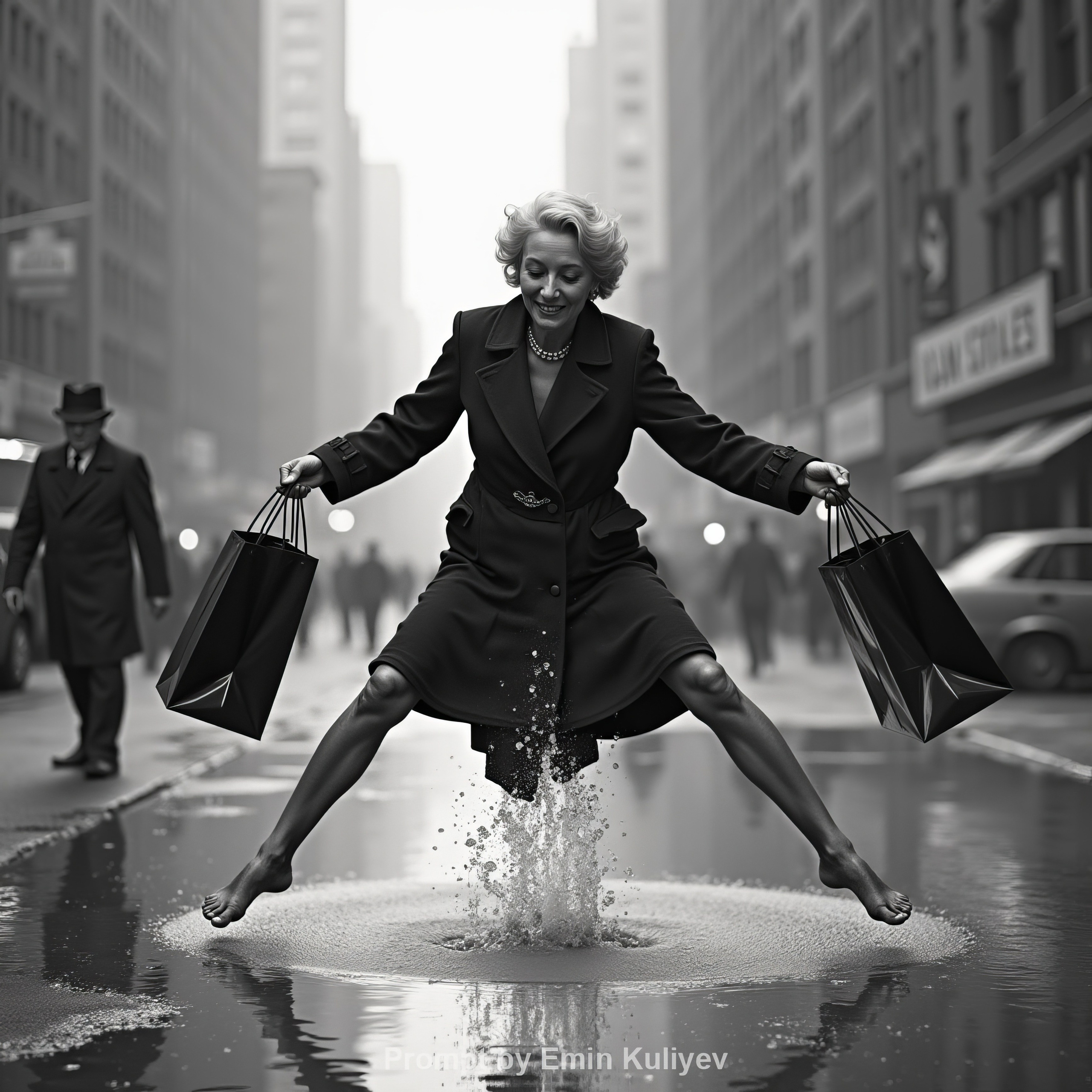 Welcome to New York 1950s (created in the program MIdjourney AI). Emin Kuliyev — Award-Winning Wedding Photojournalist NYC & USA | Best Wedding Photographer Known for Candid, Timeless Moments