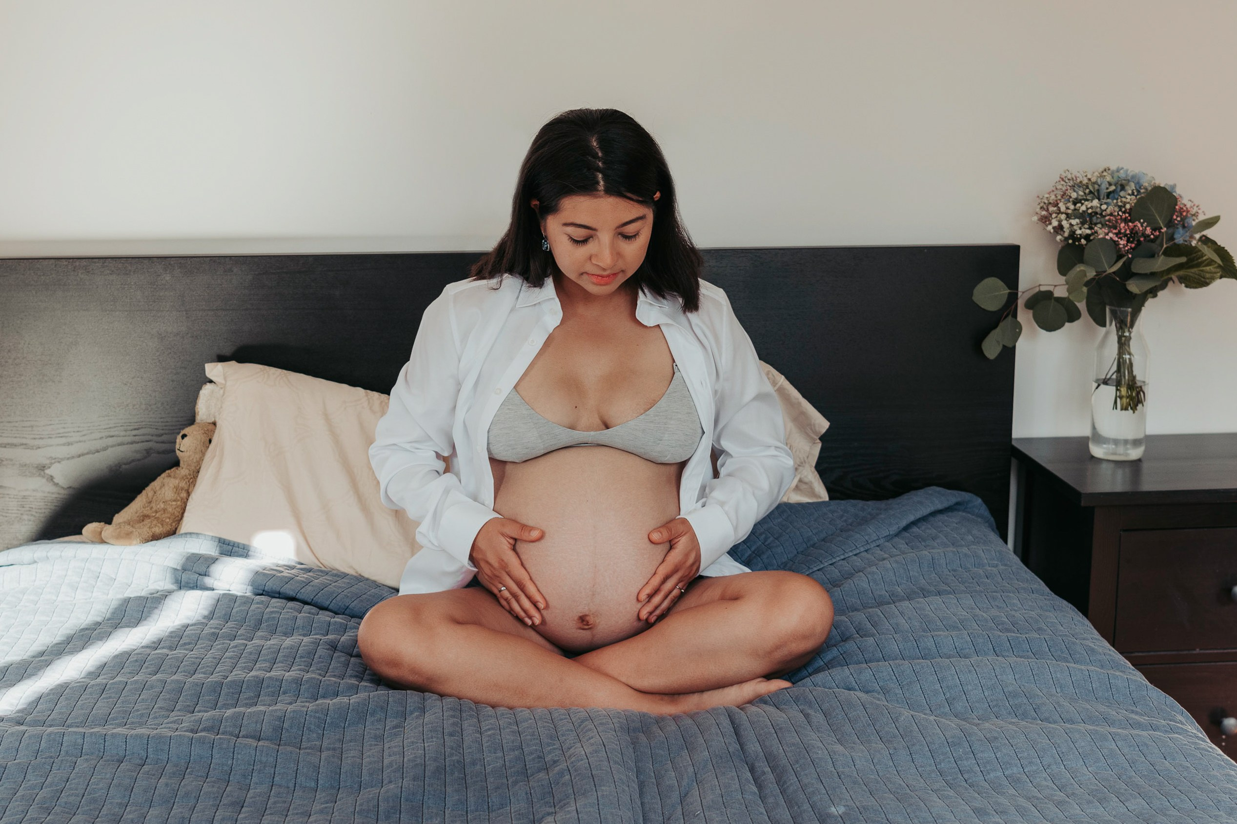 Kristina. Maternity Newborn and Family photographer Hamburg Claire Hambley