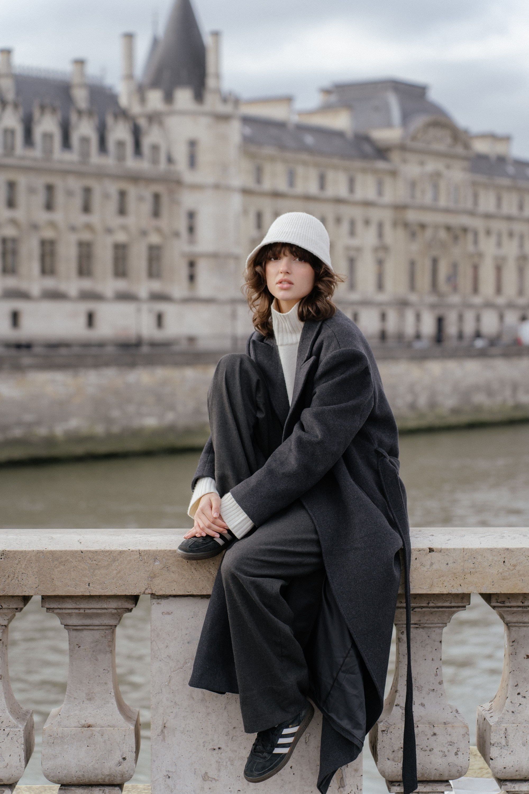 Solo Portrait Session: Seine. Paris Photographer & Videographer