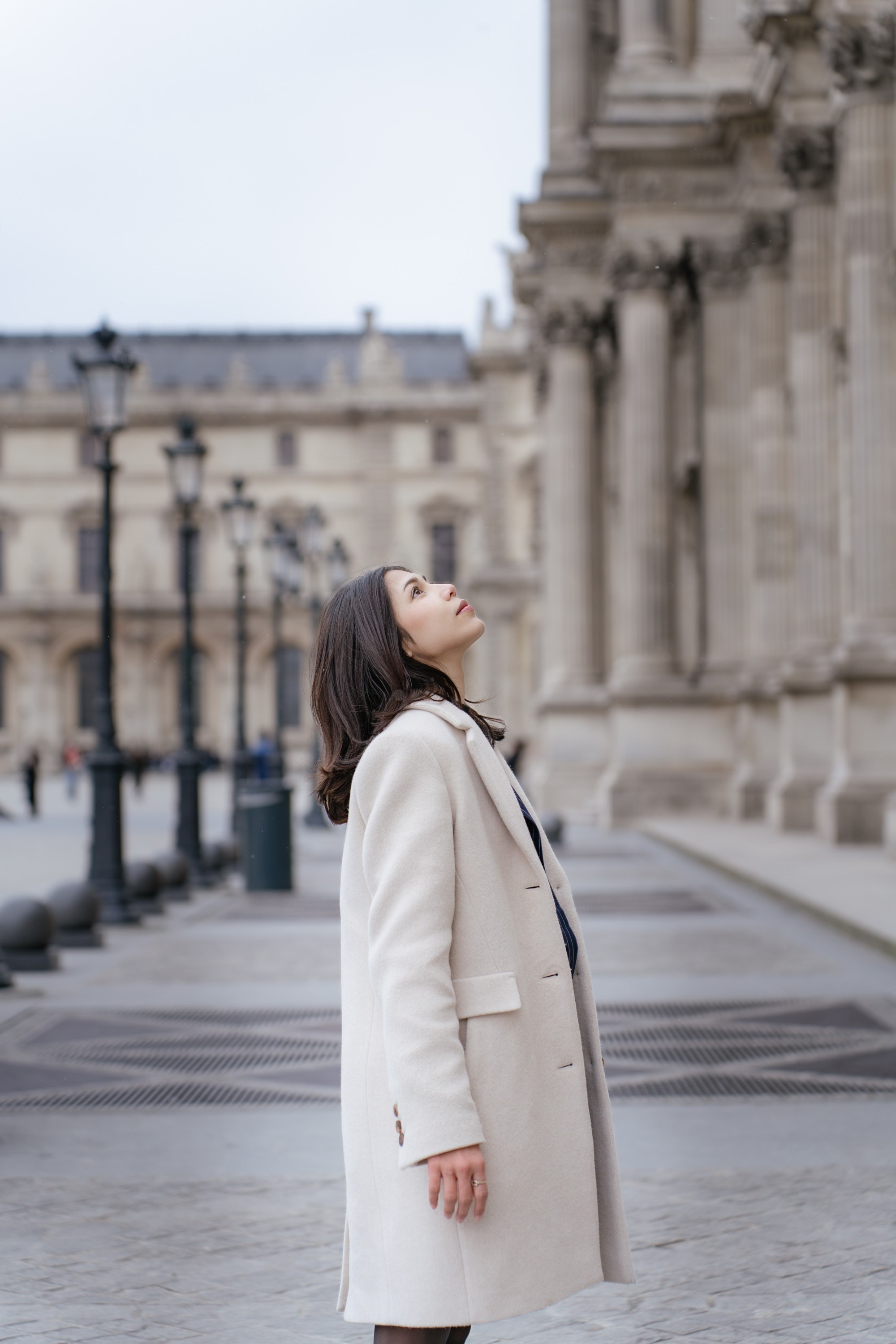 Solo Portrait Session: Louvre & Eiffel Tower. Paris Photographer & Videographer
