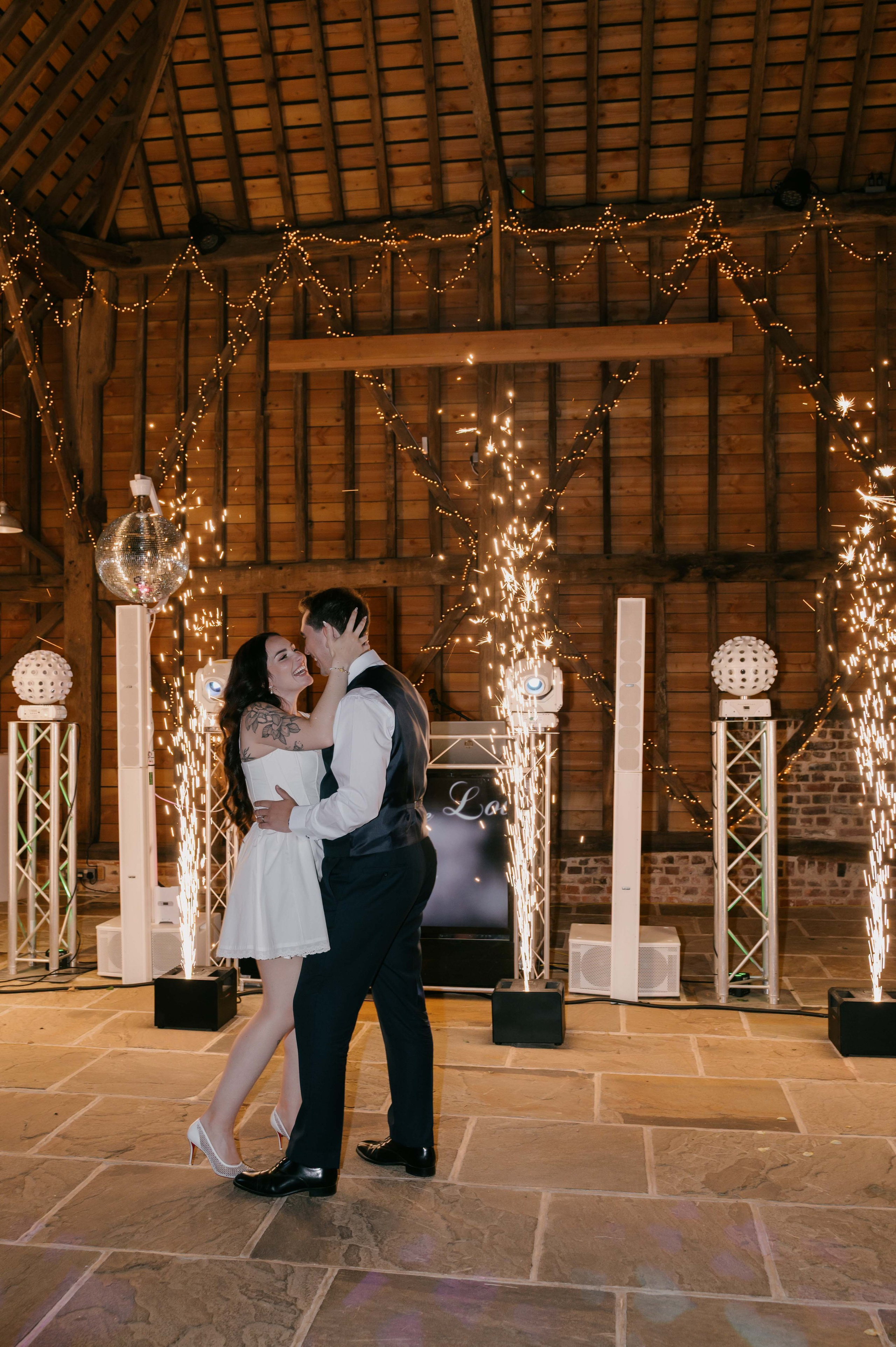     wedding dance floor party Layer Marney Tower Essex